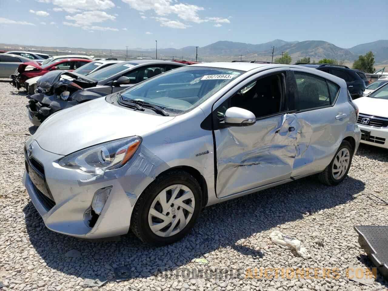 JTDKDTB39F1105760 TOYOTA PRIUS 2015