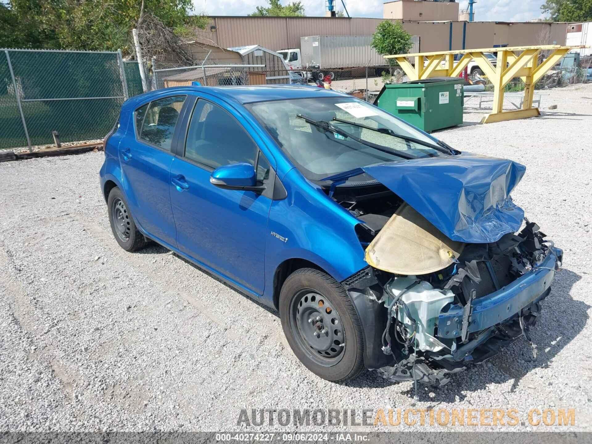 JTDKDTB39F1106052 TOYOTA PRIUS C 2015