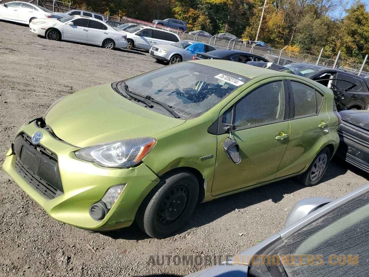 JTDKDTB39F1110263 TOYOTA PRIUS 2015