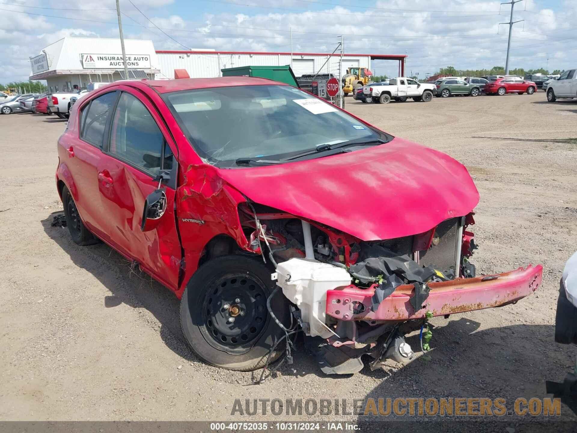 JTDKDTB39F1576128 TOYOTA PRIUS C 2015