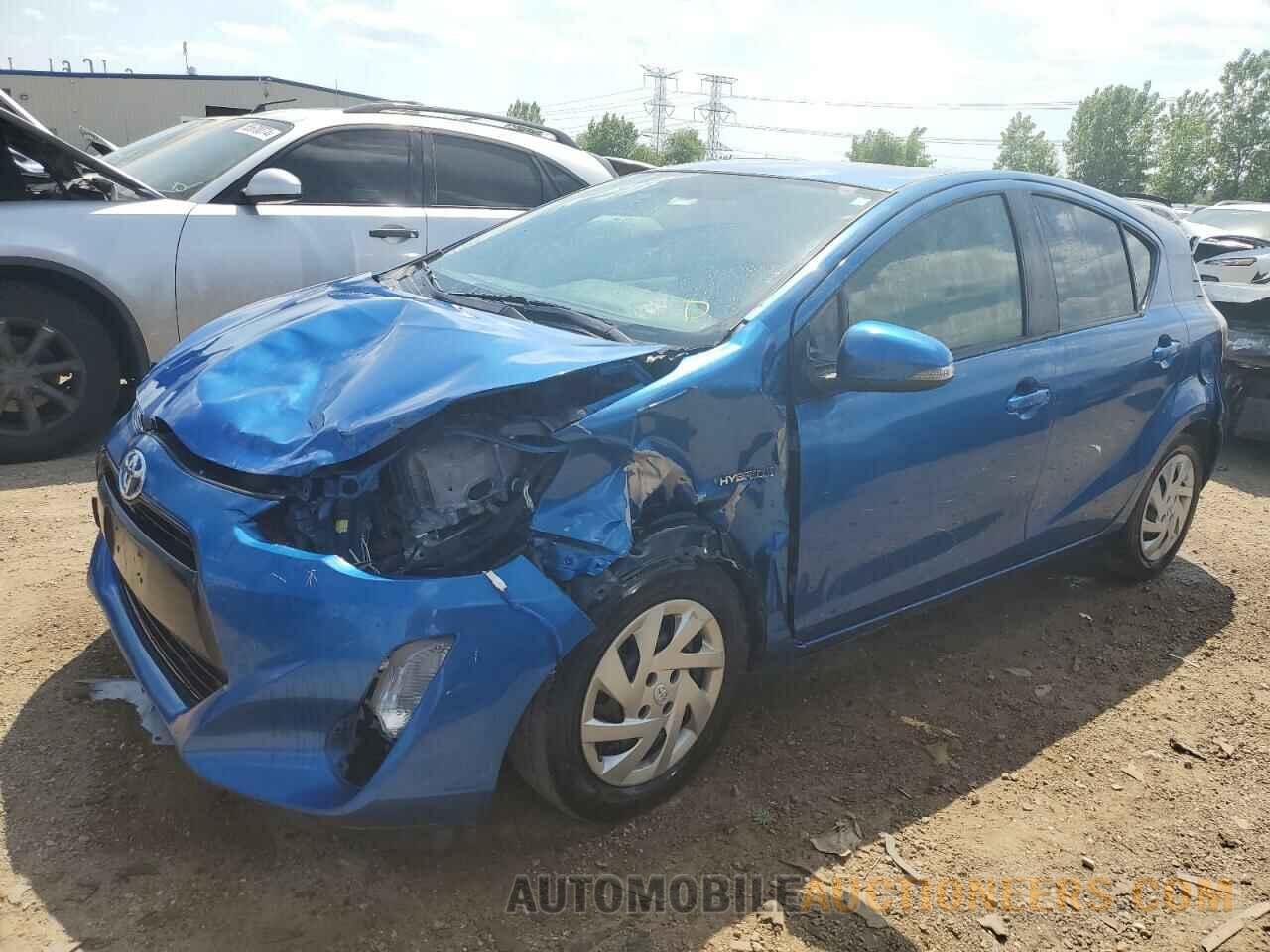 JTDKDTB39F1578168 TOYOTA PRIUS 2015