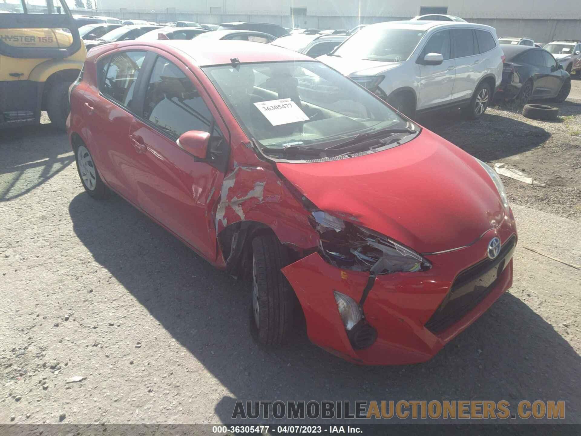 JTDKDTB39F1579854 TOYOTA PRIUS C 2015