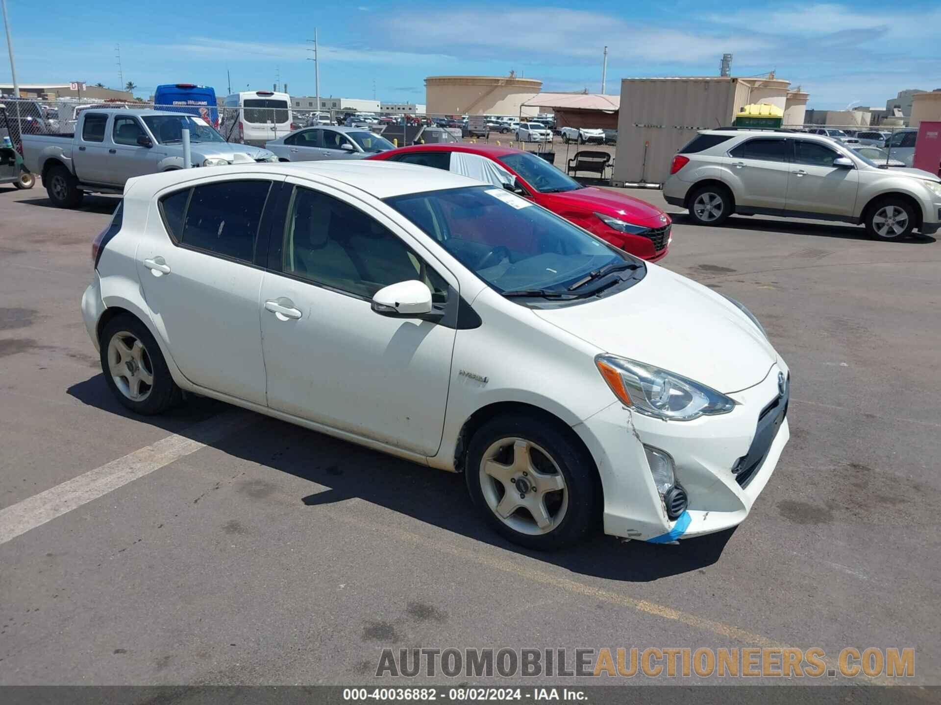 JTDKDTB39F1586674 TOYOTA PRIUS C 2015