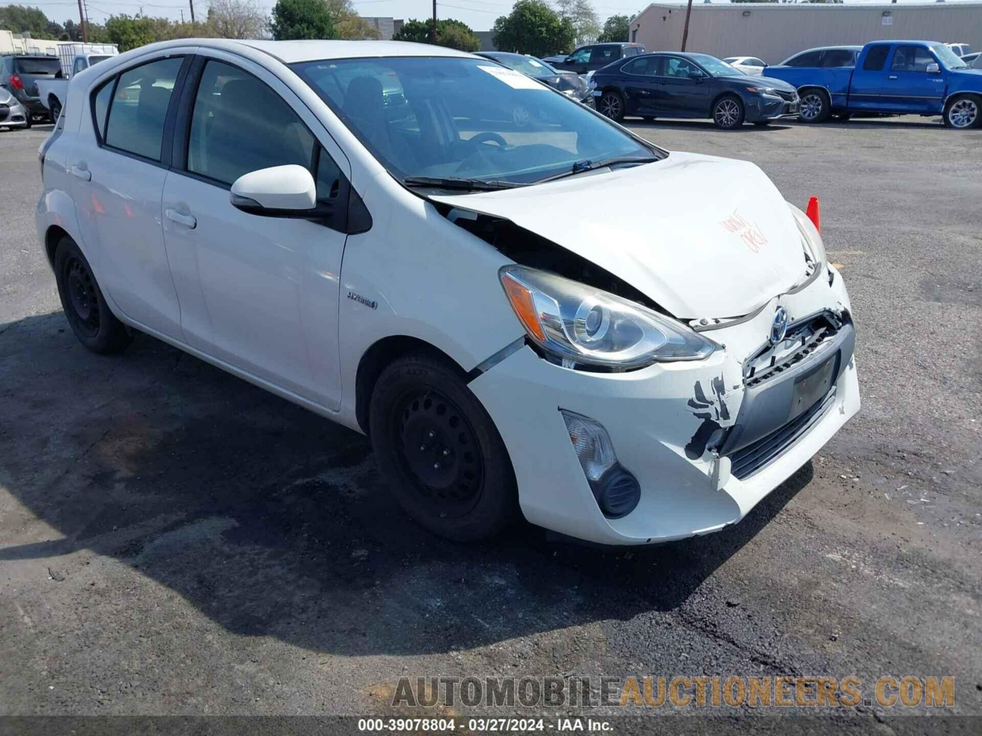 JTDKDTB39F1587324 TOYOTA PRIUS C 2015