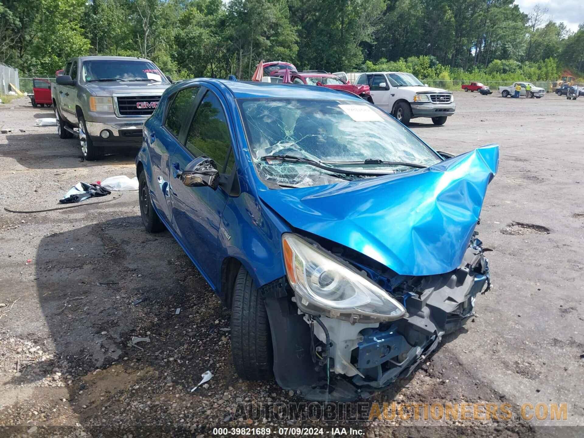 JTDKDTB39G1118073 TOYOTA PRIUS C 2016