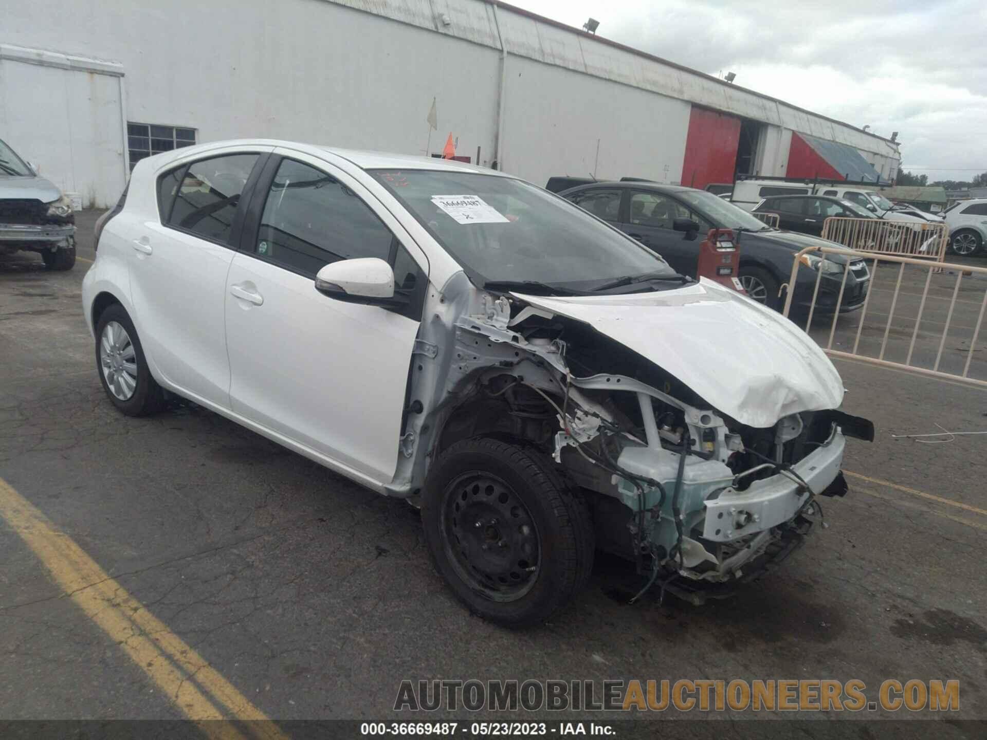 JTDKDTB39G1118543 TOYOTA PRIUS C 2016