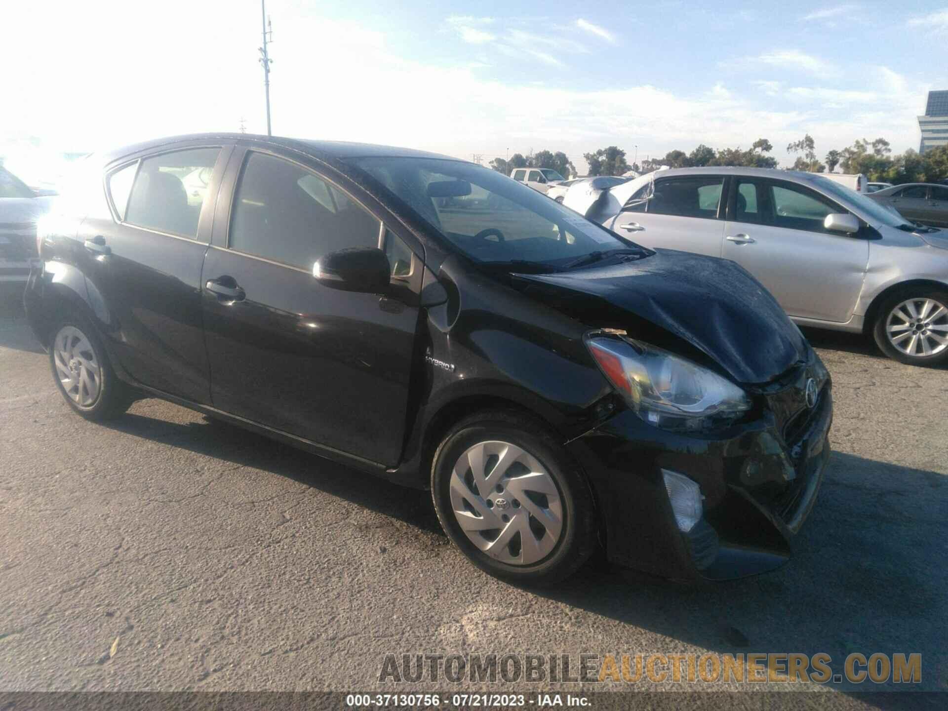 JTDKDTB39G1119627 TOYOTA PRIUS C 2016