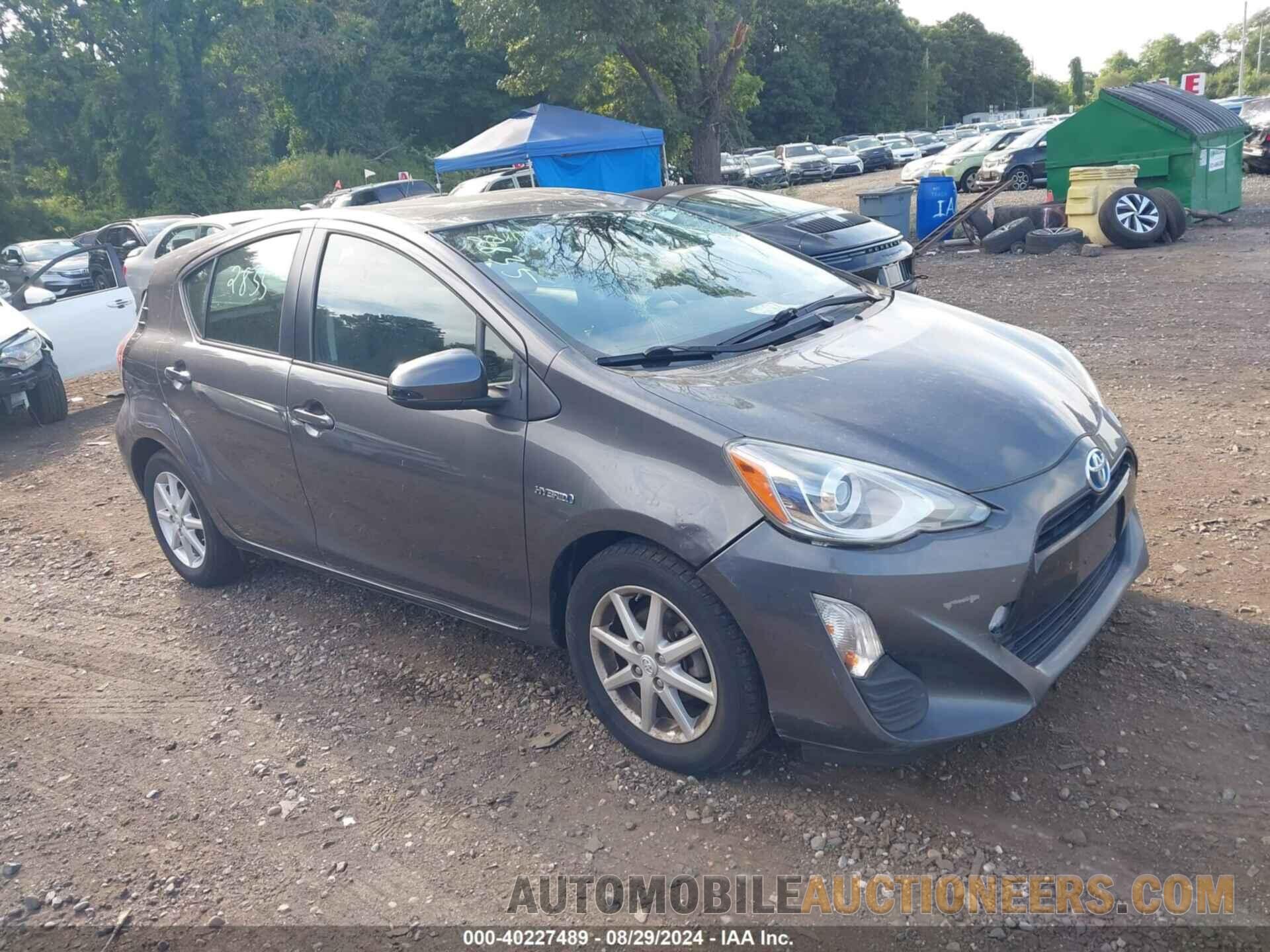 JTDKDTB39G1123807 TOYOTA PRIUS C 2016