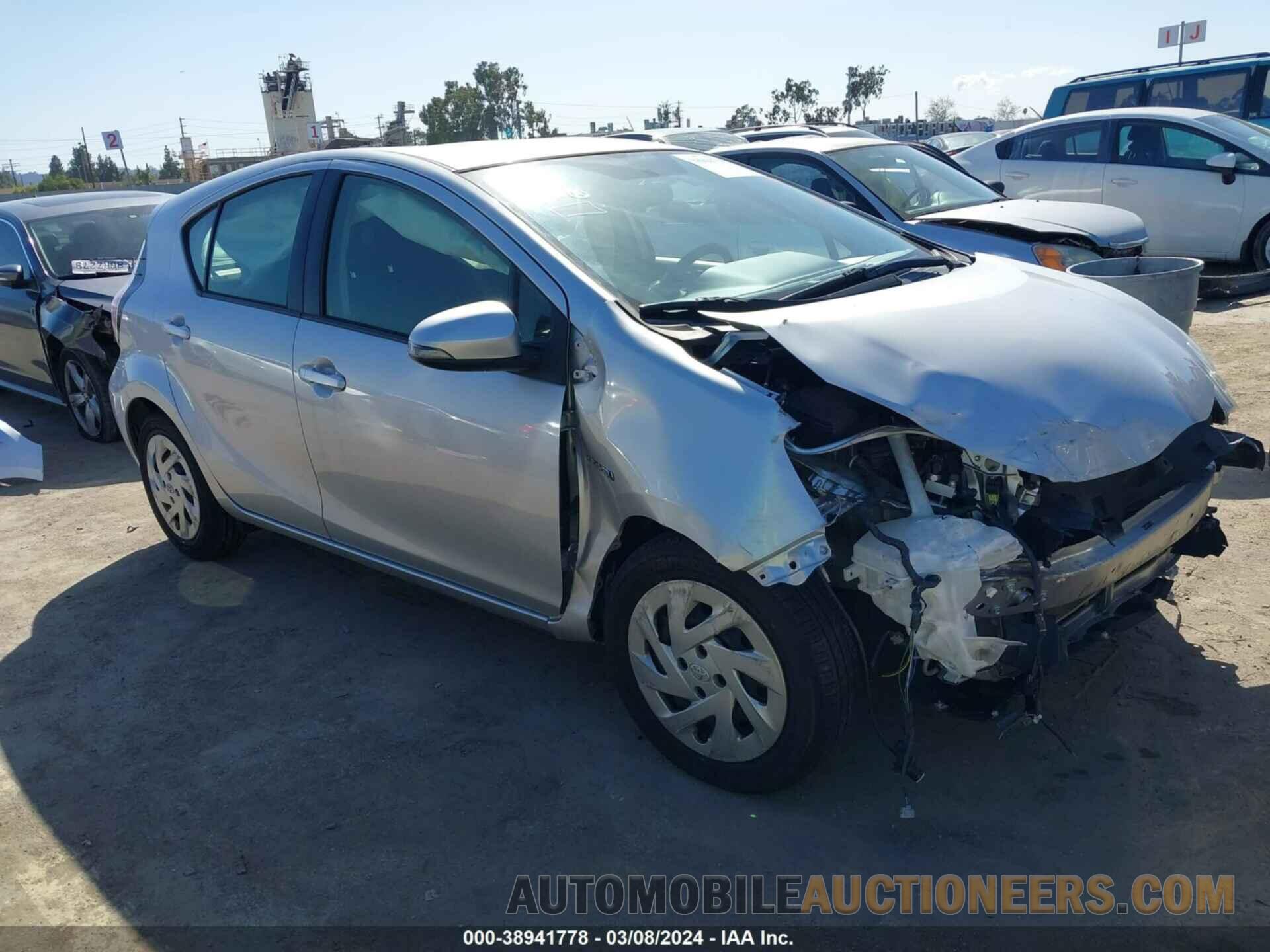 JTDKDTB39G1124455 TOYOTA PRIUS C 2016