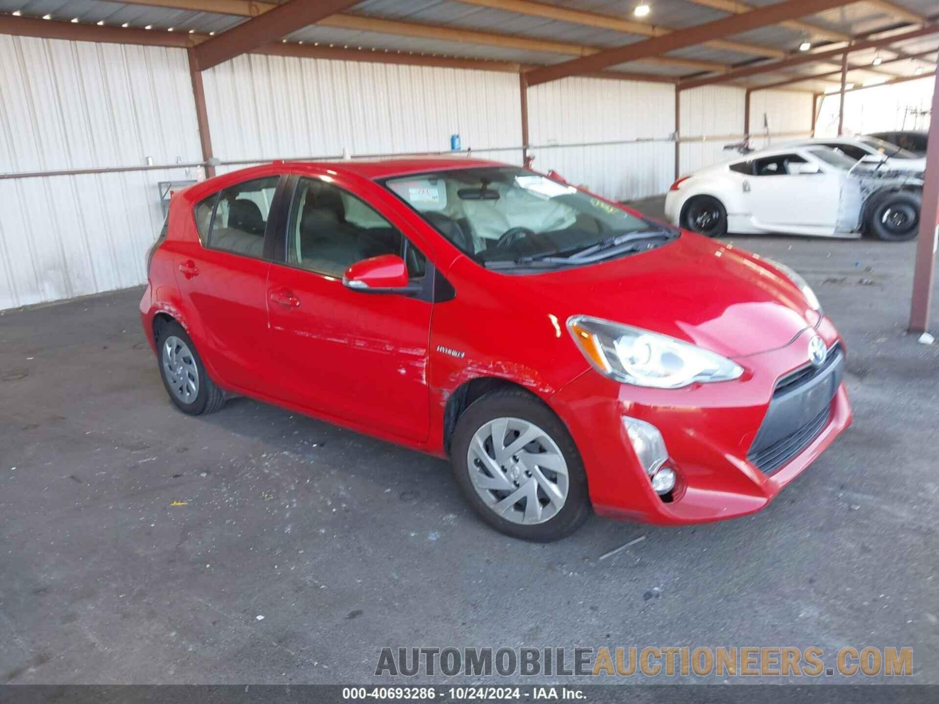 JTDKDTB39G1137089 TOYOTA PRIUS C 2016