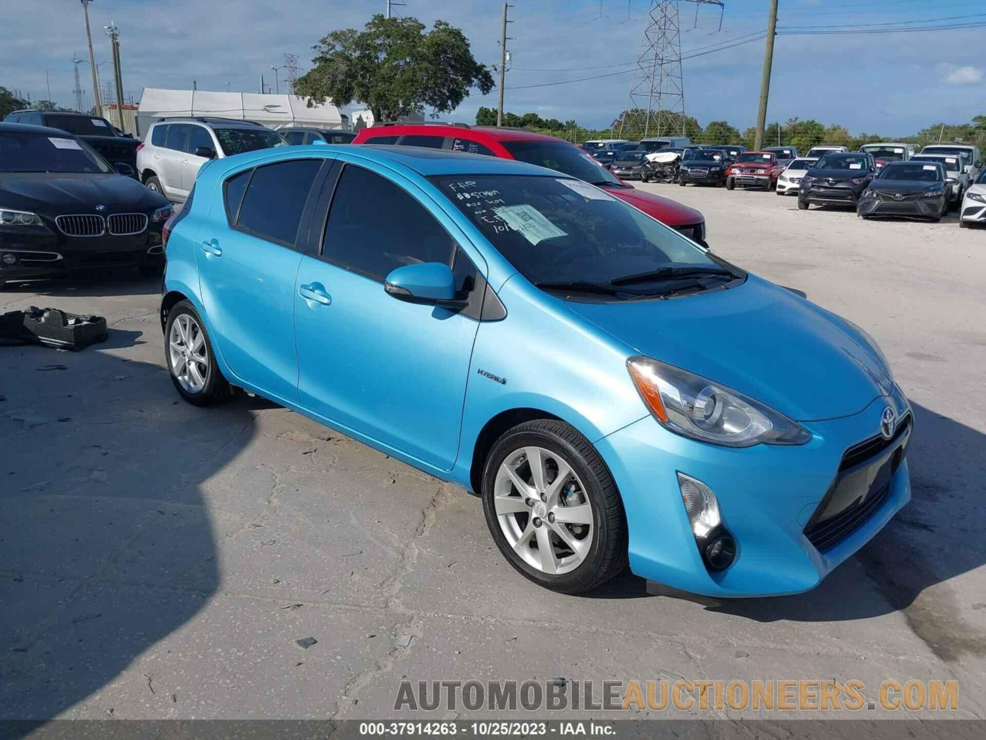 JTDKDTB39G1137903 TOYOTA PRIUS C 2016