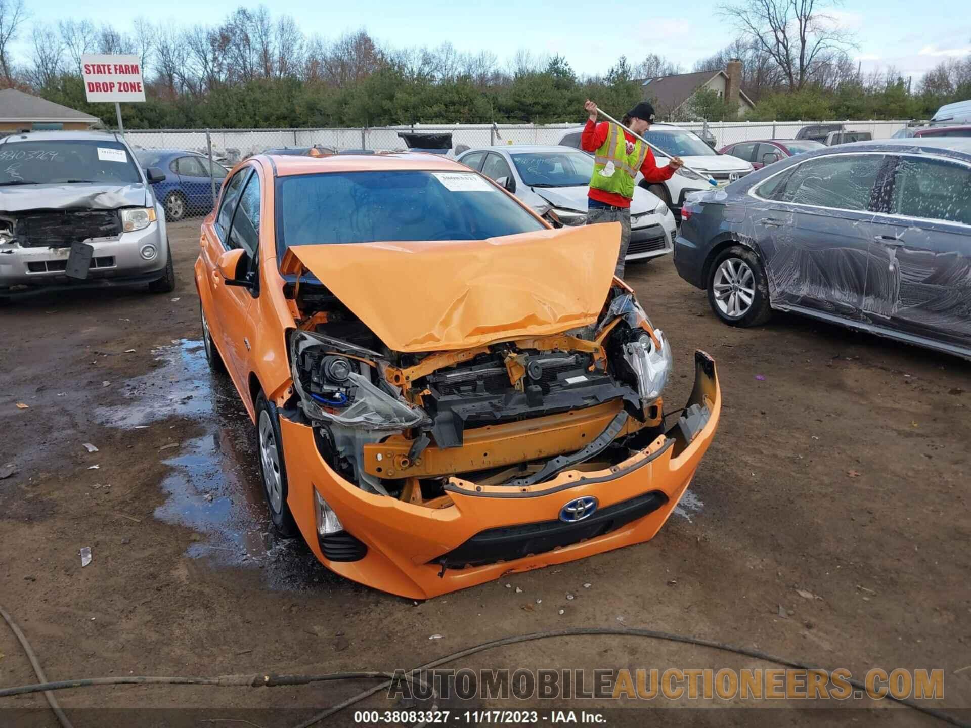 JTDKDTB39G1590404 TOYOTA PRIUS C 2016