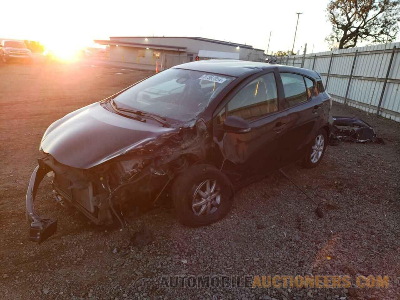 JTDKDTB39H1592039 TOYOTA PRIUS 2017