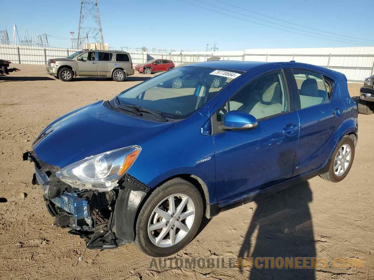 JTDKDTB39H1596270 TOYOTA PRIUS 2017