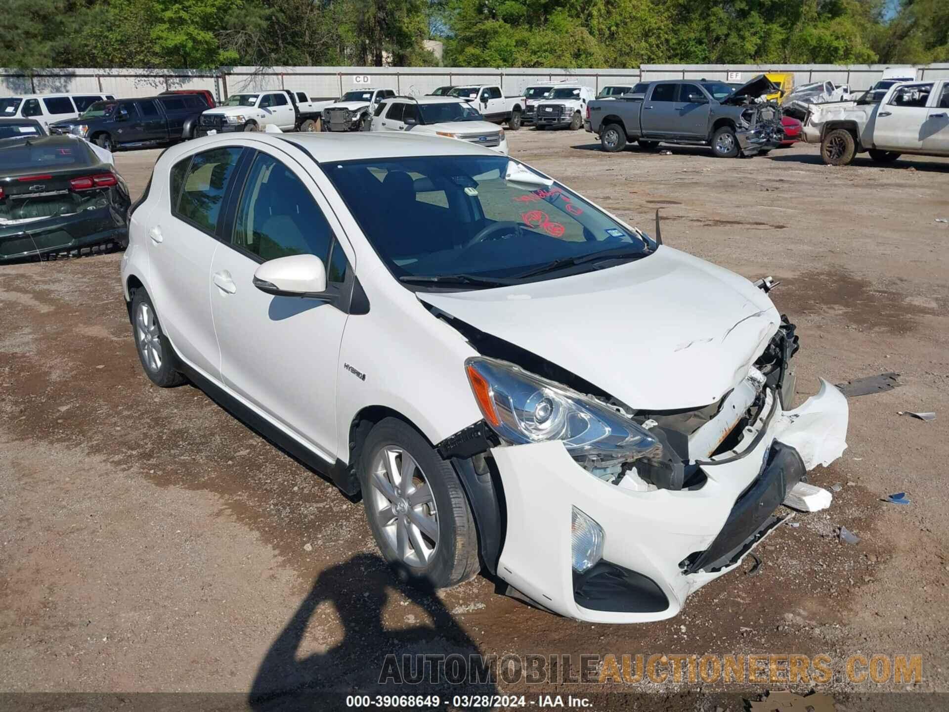 JTDKDTB39H1596687 TOYOTA PRIUS C 2017