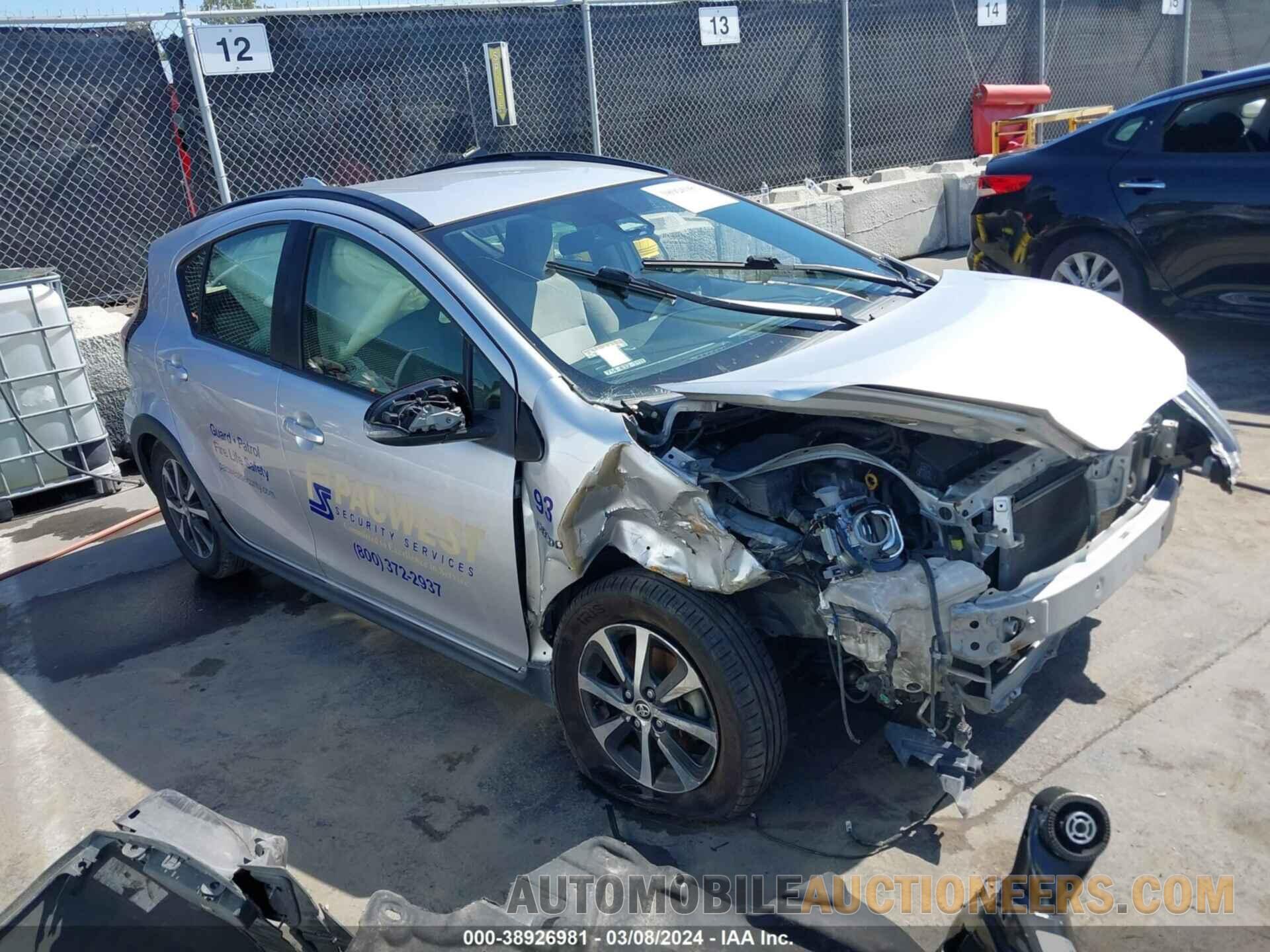 JTDKDTB39J1603921 TOYOTA PRIUS C 2018