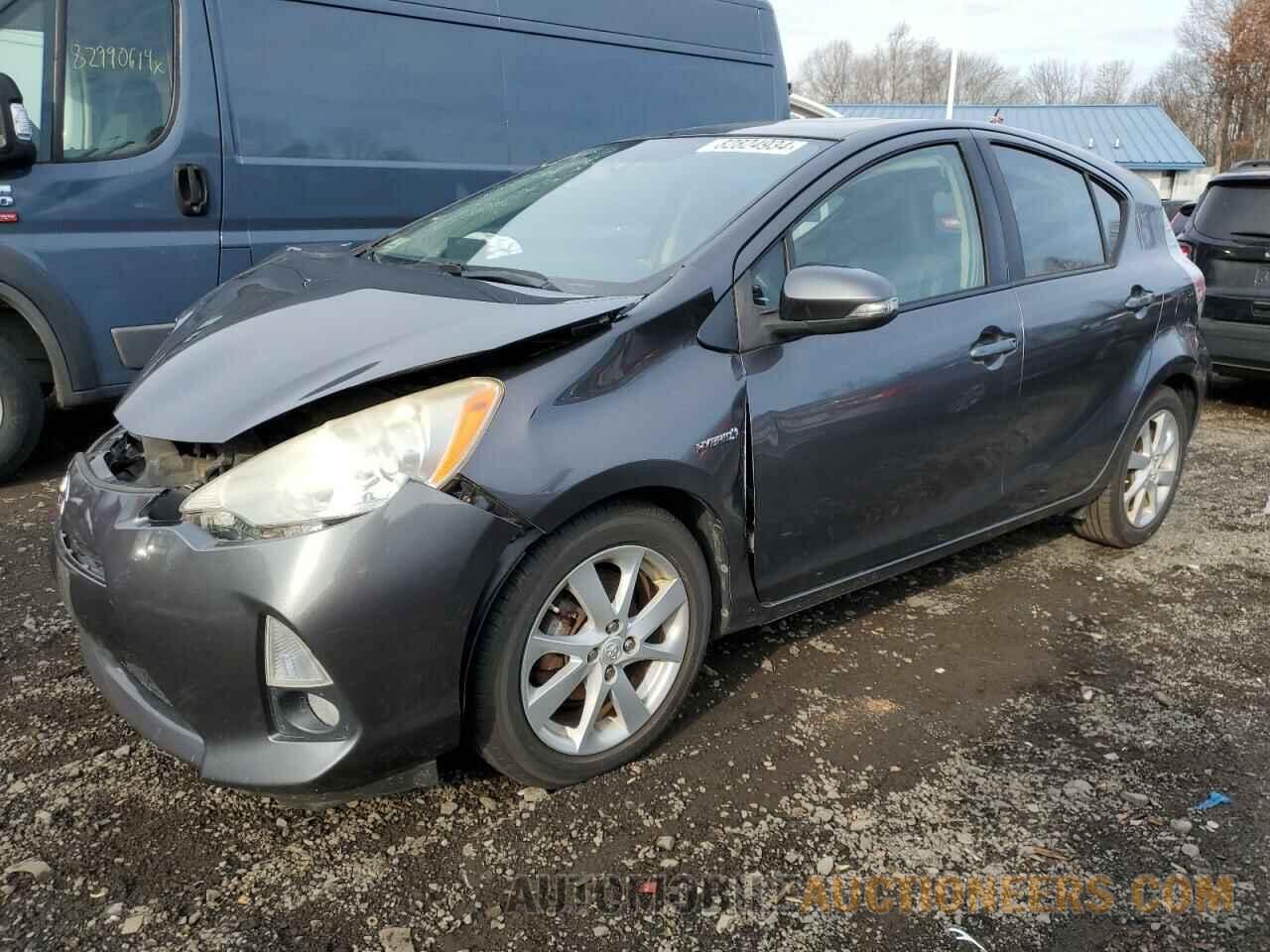 JTDKDTB3XC1000687 TOYOTA PRIUS 2012