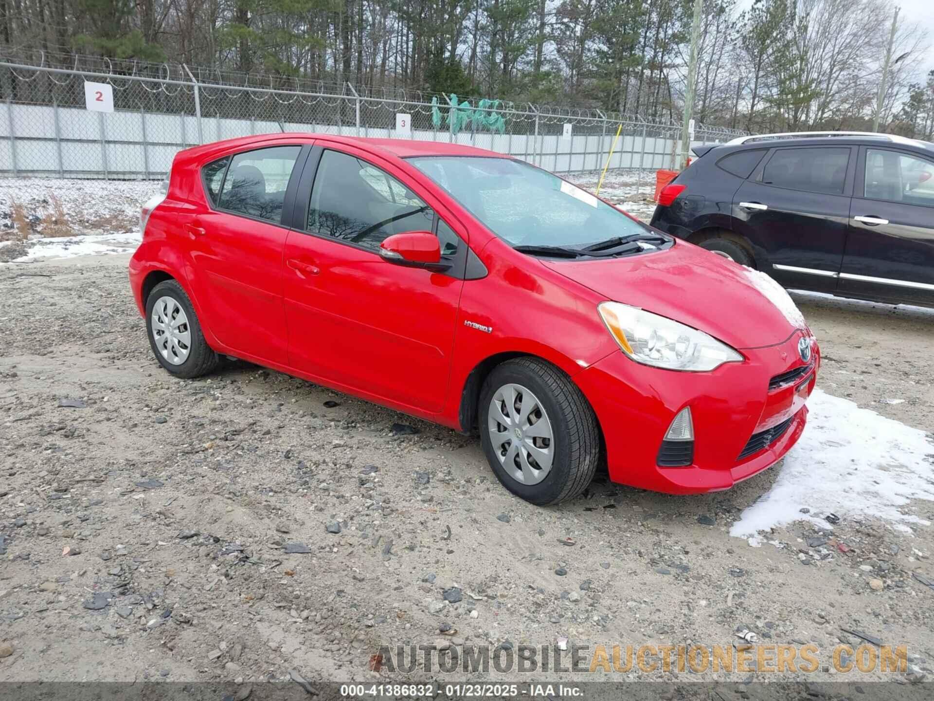 JTDKDTB3XC1515317 TOYOTA PRIUS C 2012