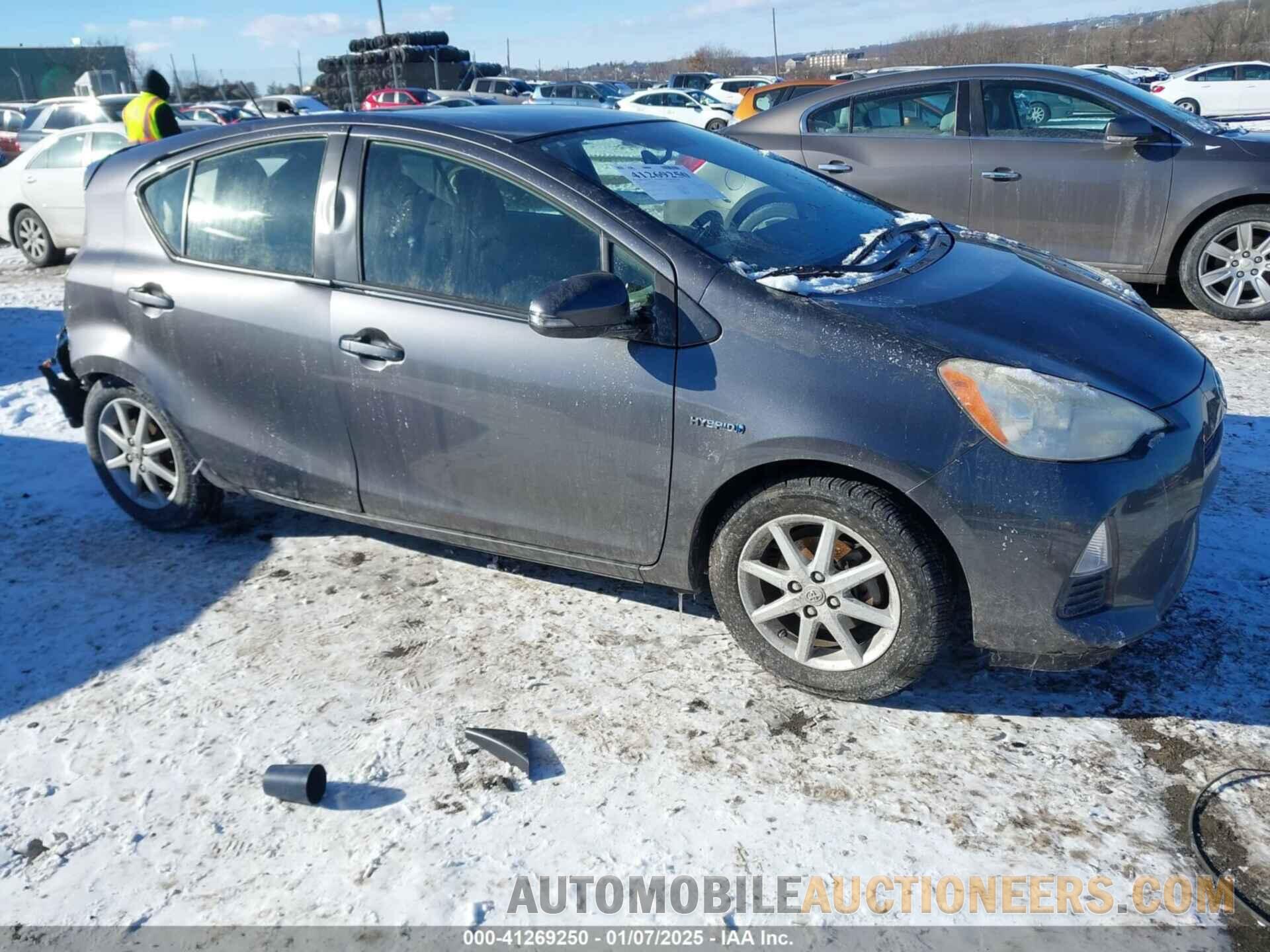 JTDKDTB3XC1525183 TOYOTA PRIUS C 2012