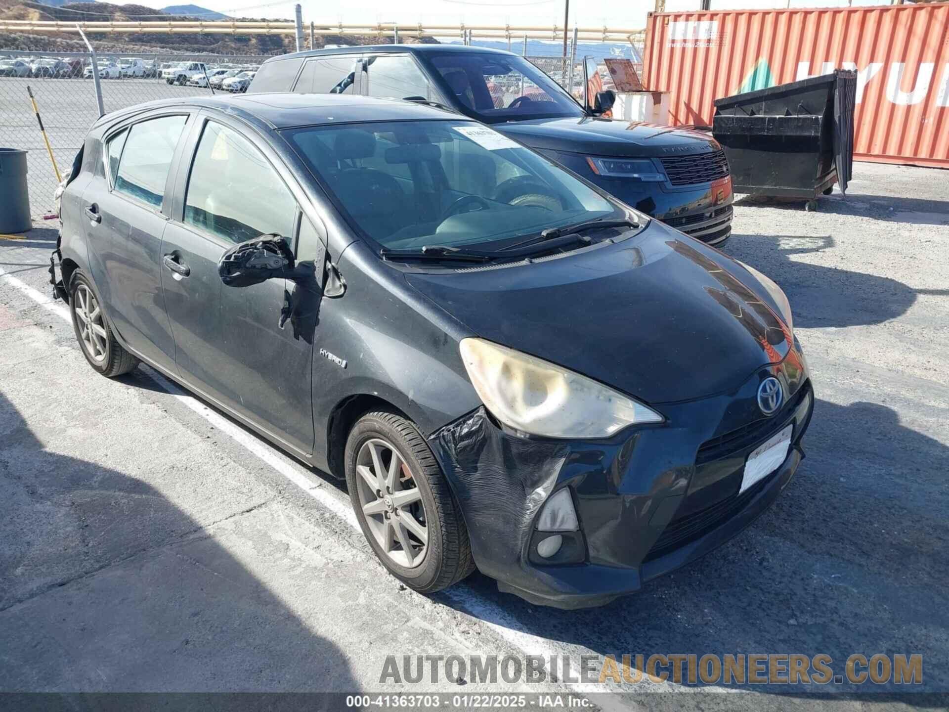 JTDKDTB3XD1036557 TOYOTA PRIUS C 2013