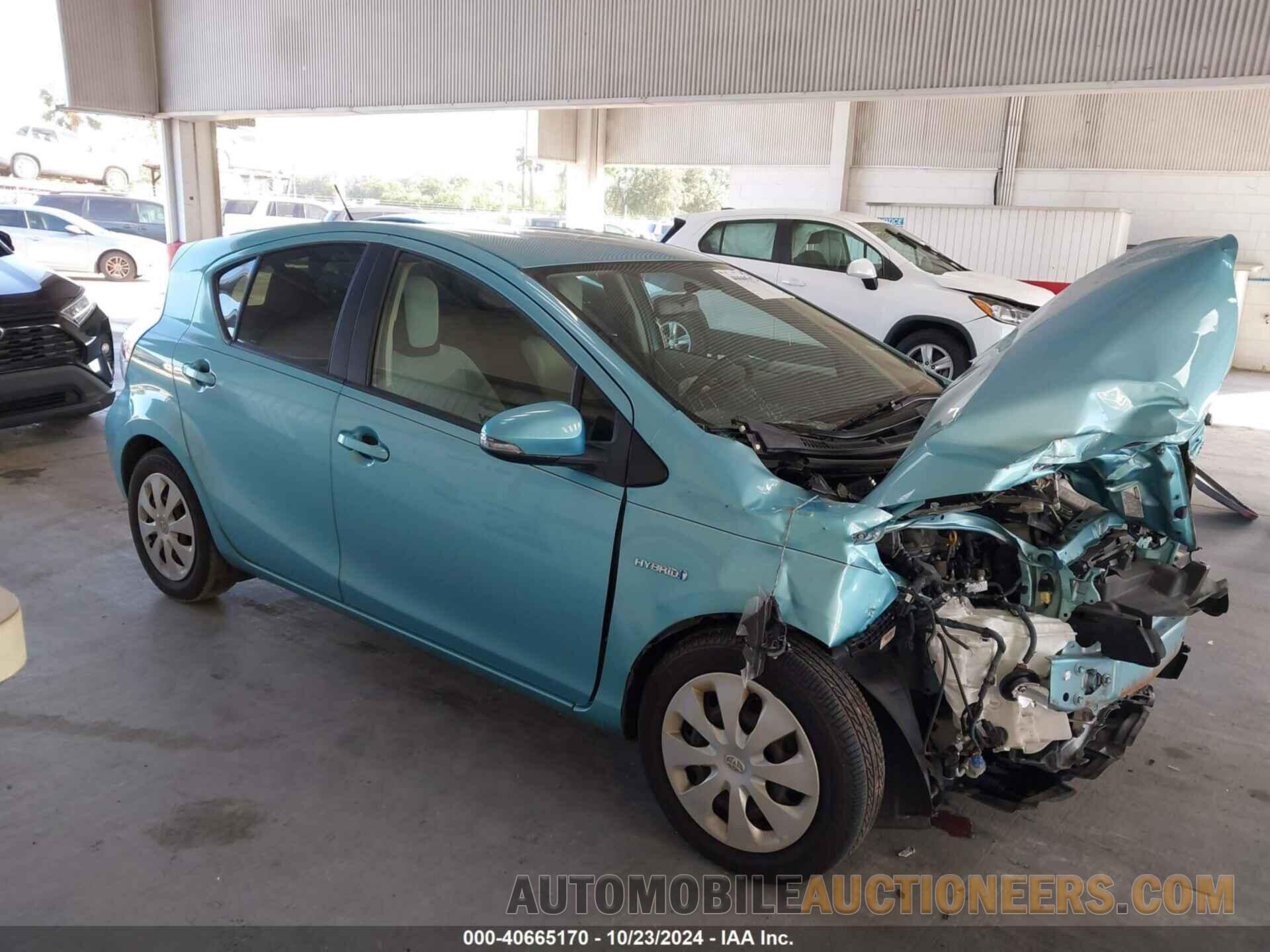 JTDKDTB3XD1057571 TOYOTA PRIUS C 2013