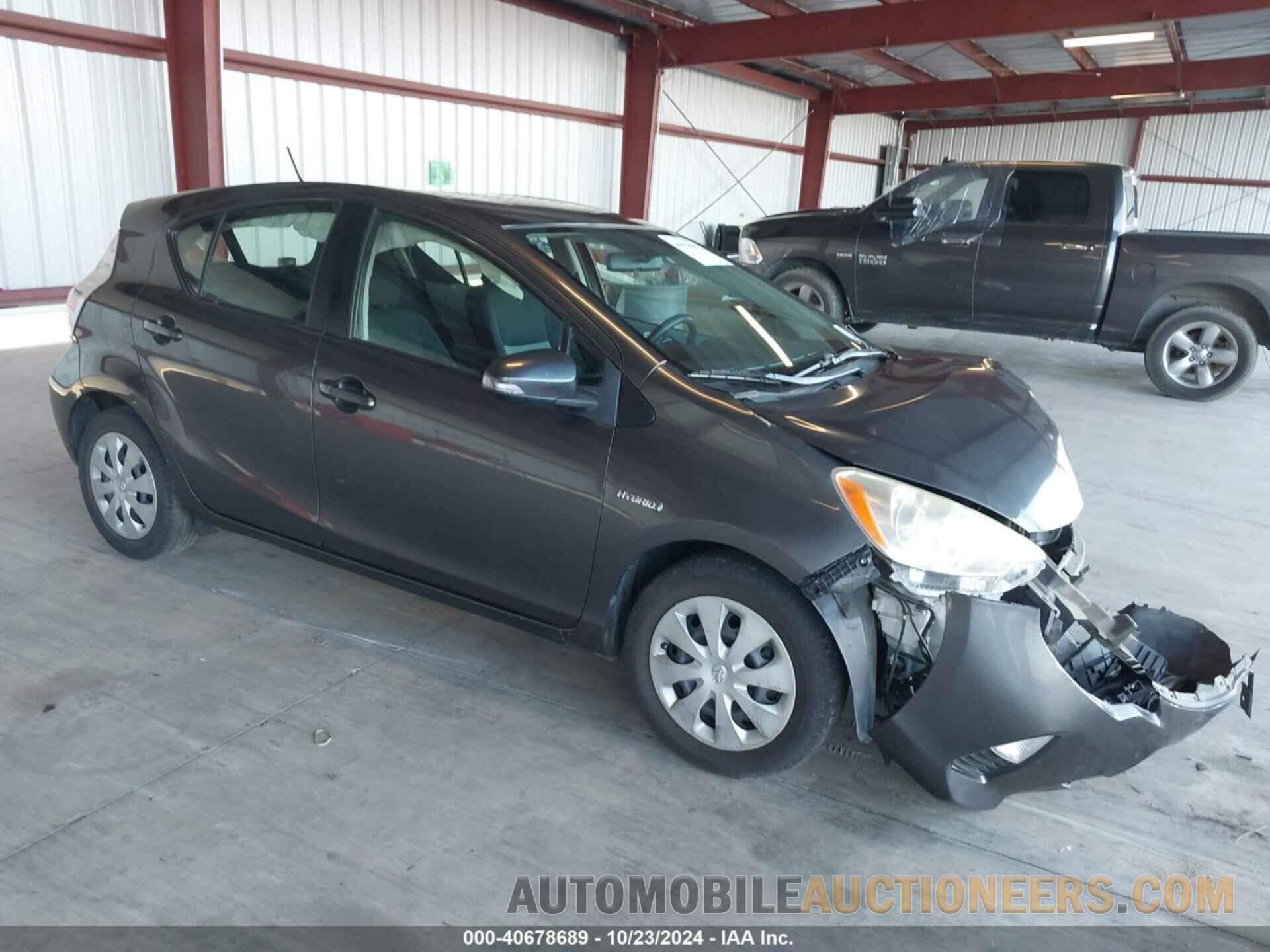 JTDKDTB3XD1548710 TOYOTA PRIUS C 2013