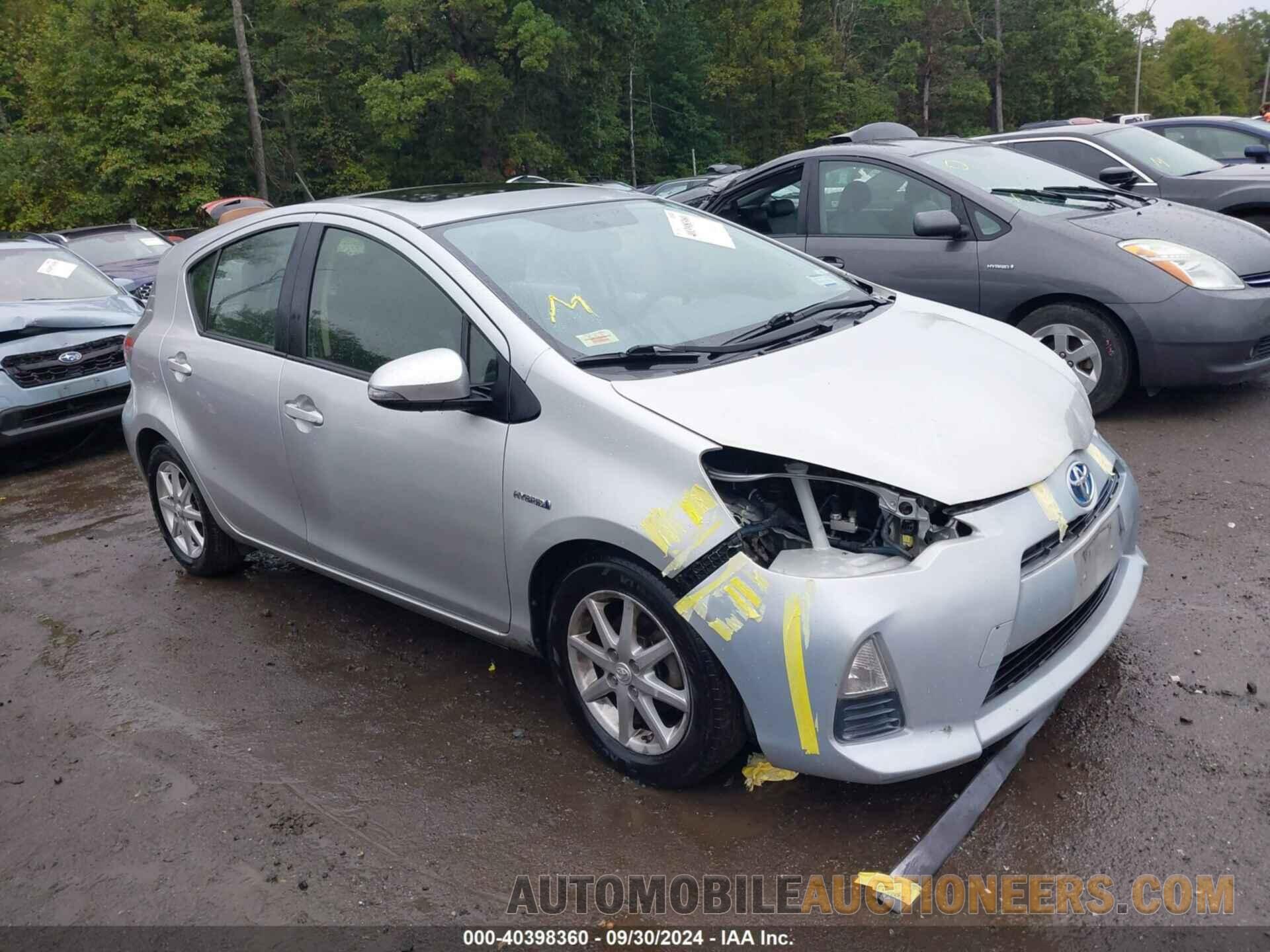 JTDKDTB3XE1063808 TOYOTA PRIUS C 2014