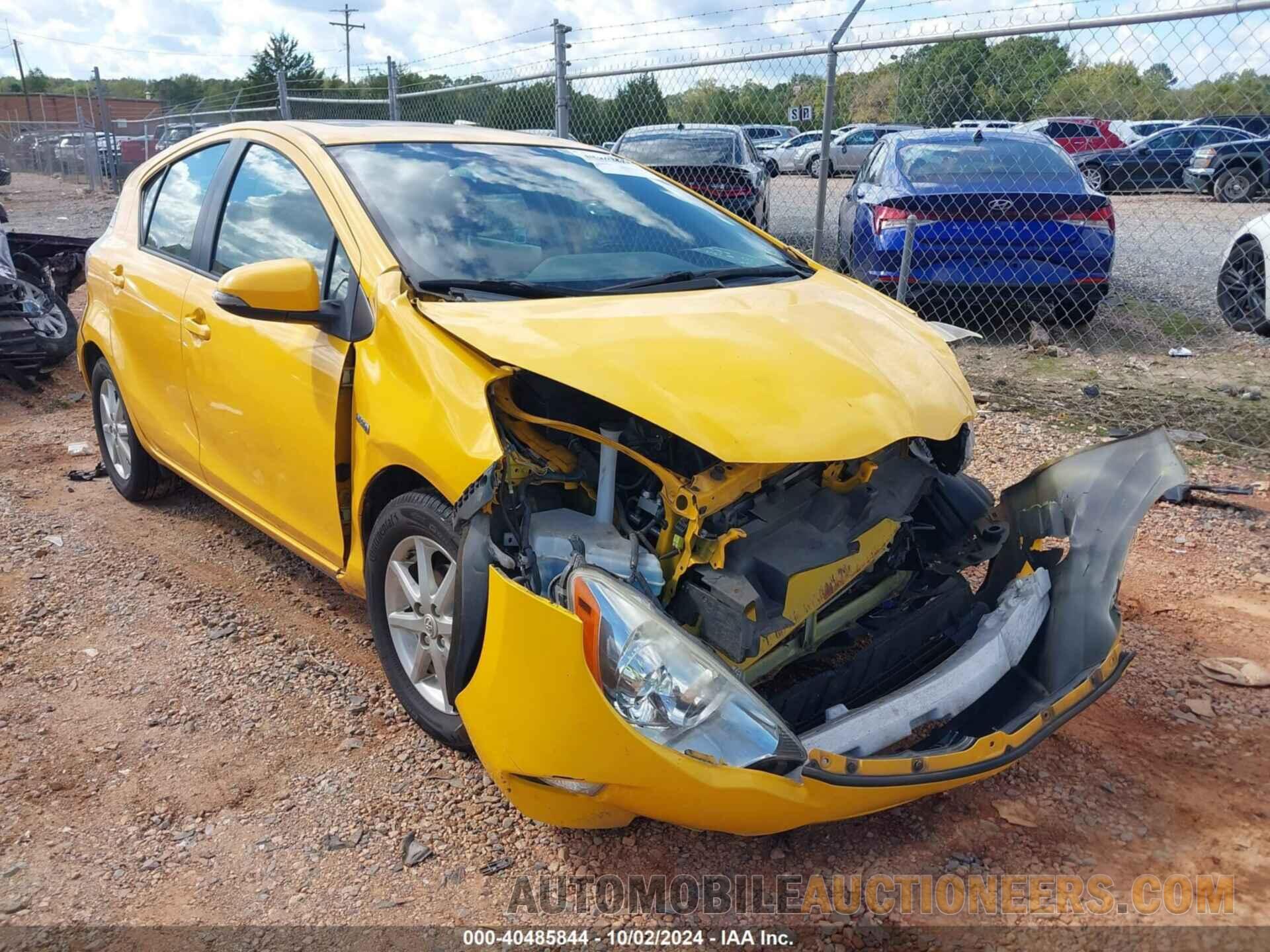 JTDKDTB3XE1075148 TOYOTA PRIUS C 2014