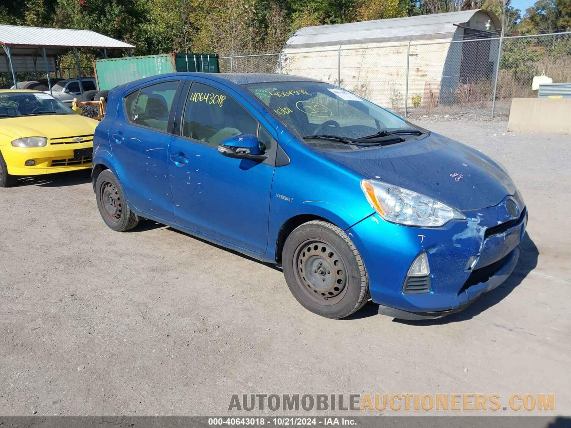 JTDKDTB3XE1562706 TOYOTA PRIUS C 2014