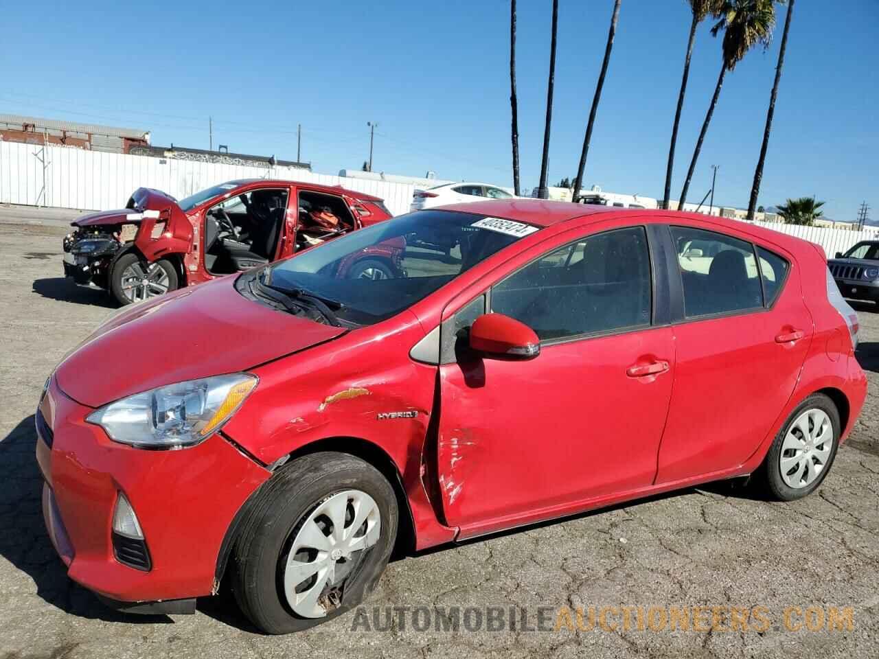 JTDKDTB3XE1569302 TOYOTA PRIUS 2014