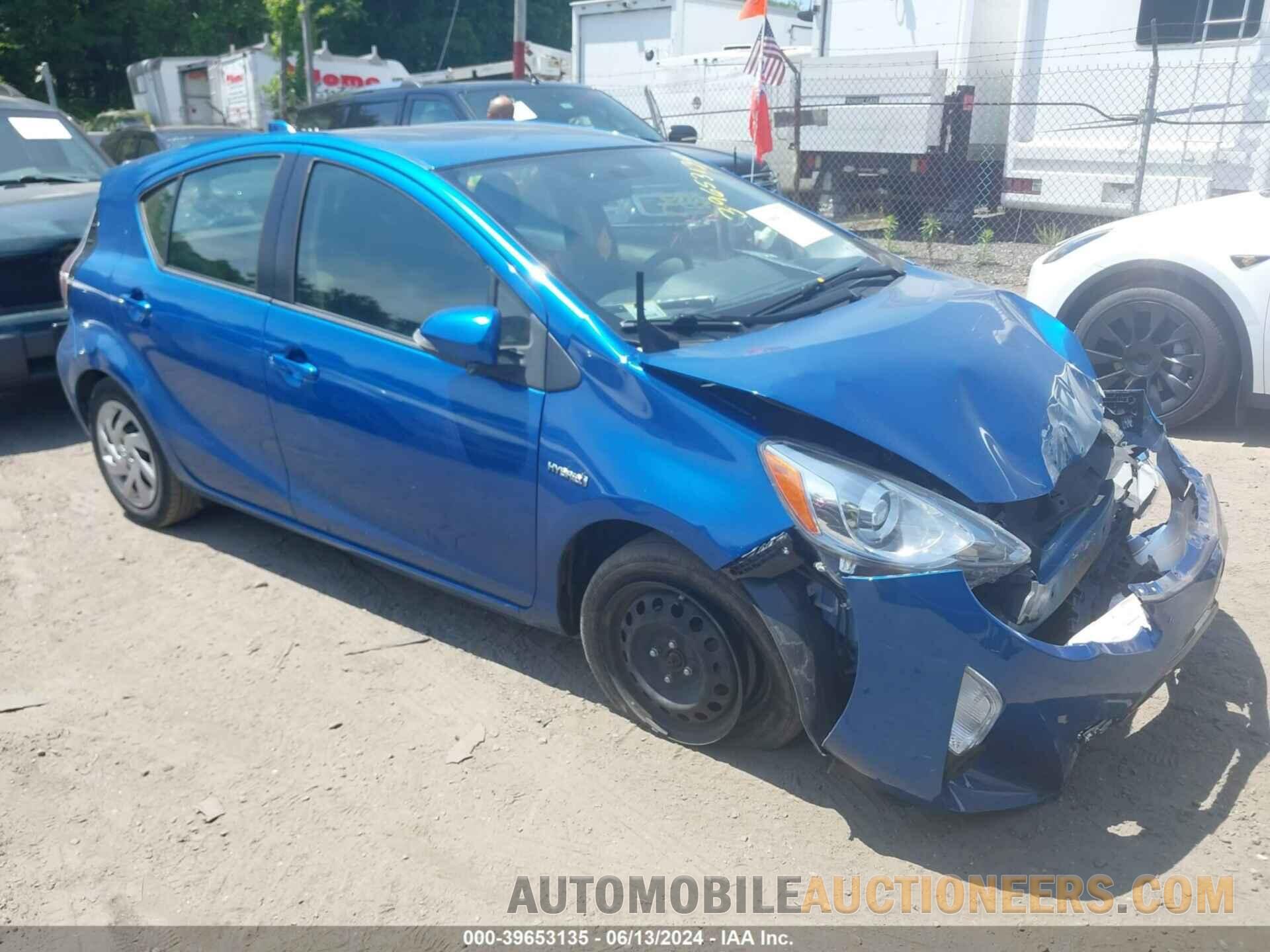 JTDKDTB3XF1096213 TOYOTA PRIUS C 2015