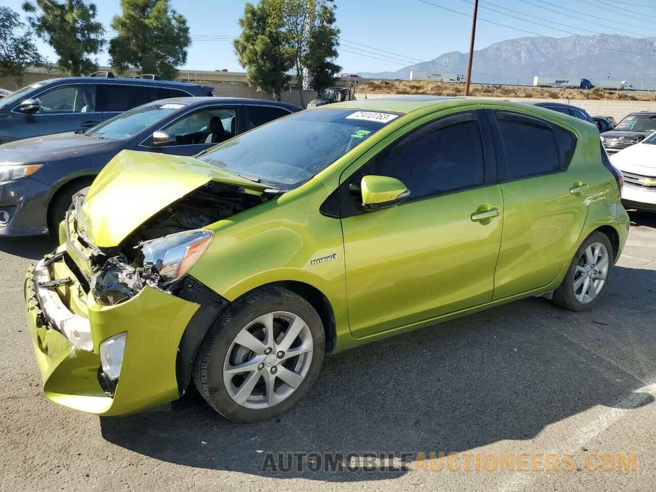 JTDKDTB3XF1106237 TOYOTA PRIUS 2015