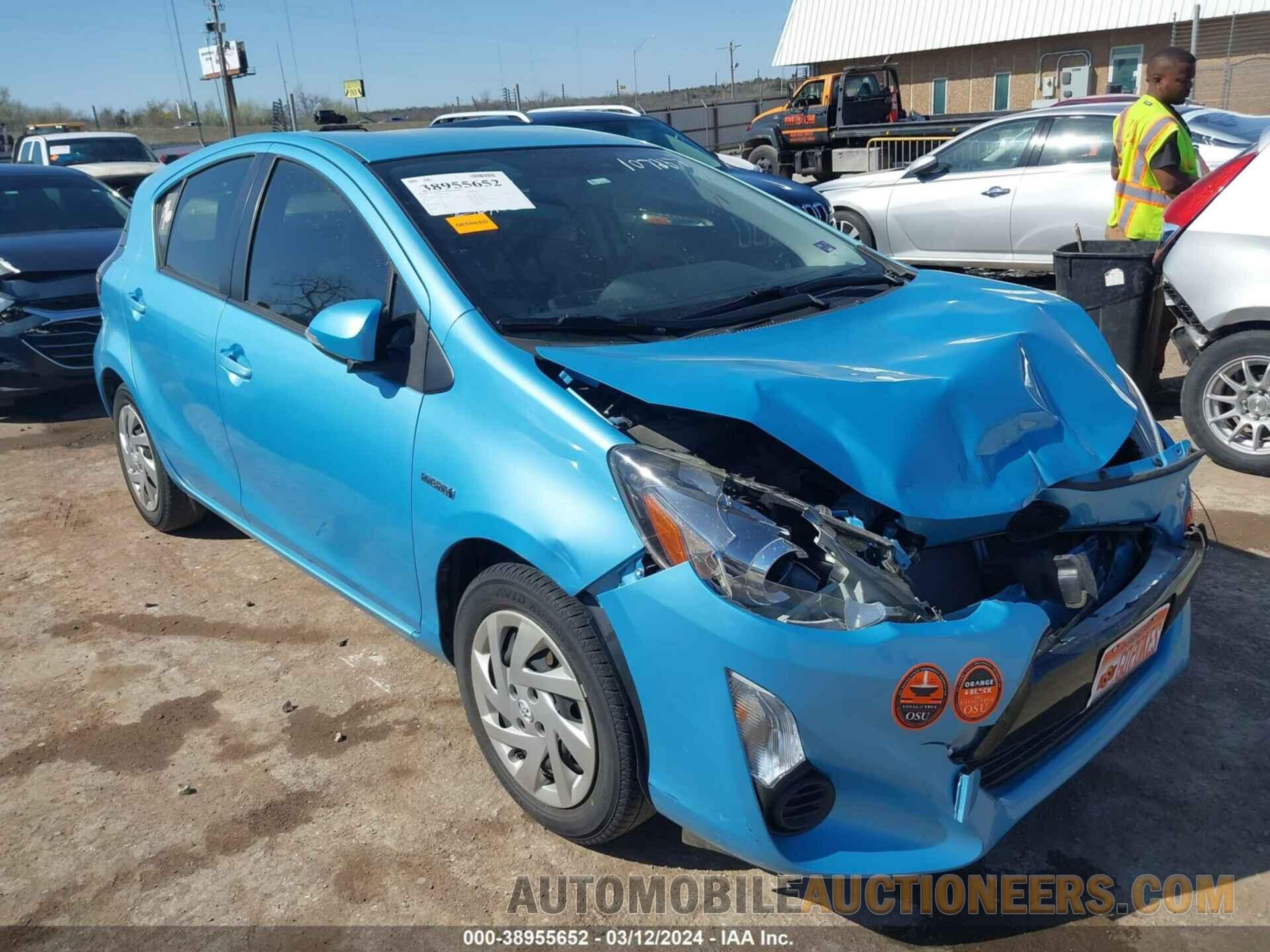 JTDKDTB3XF1107257 TOYOTA PRIUS C 2015