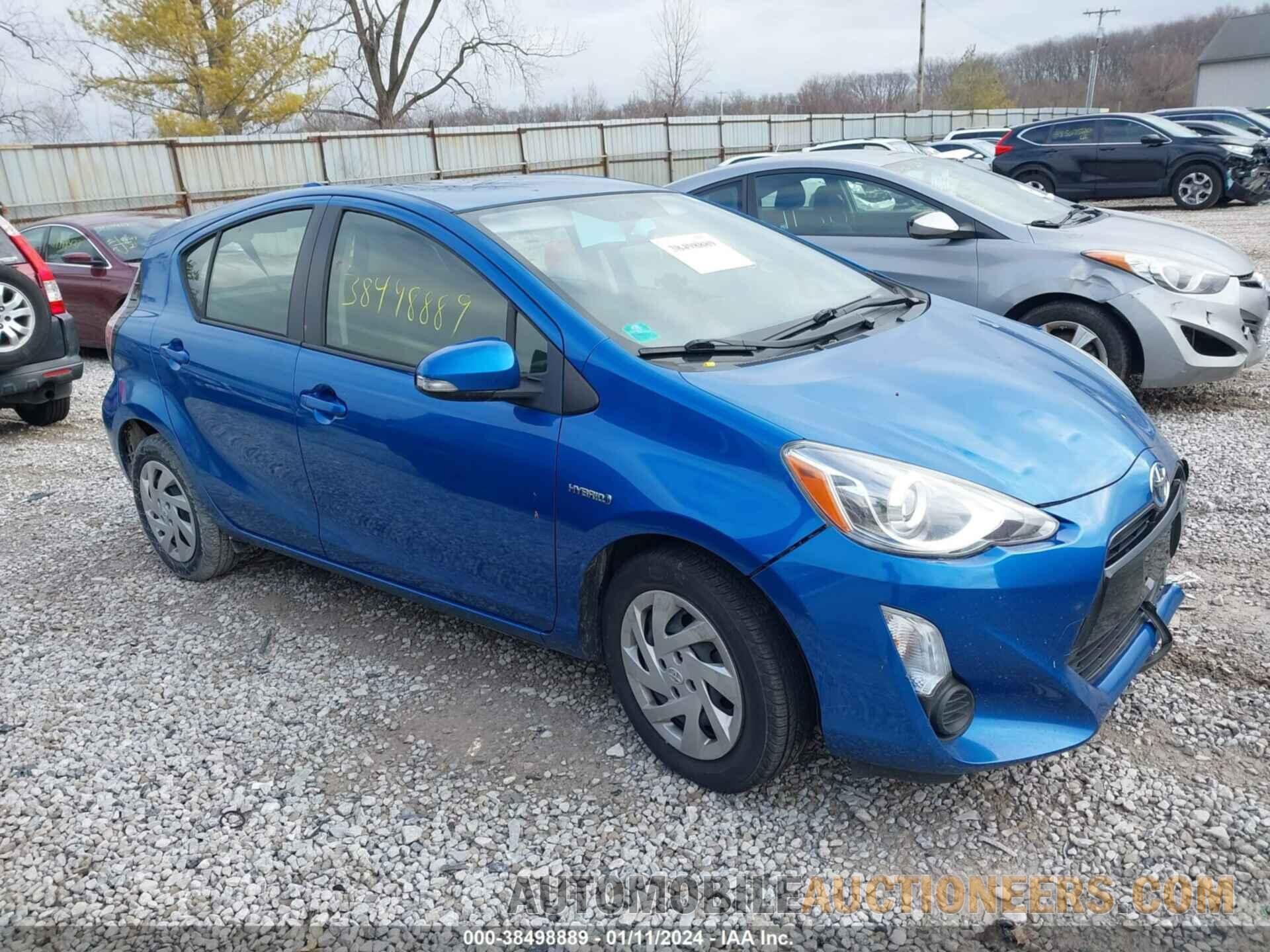 JTDKDTB3XF1108697 TOYOTA PRIUS C 2015