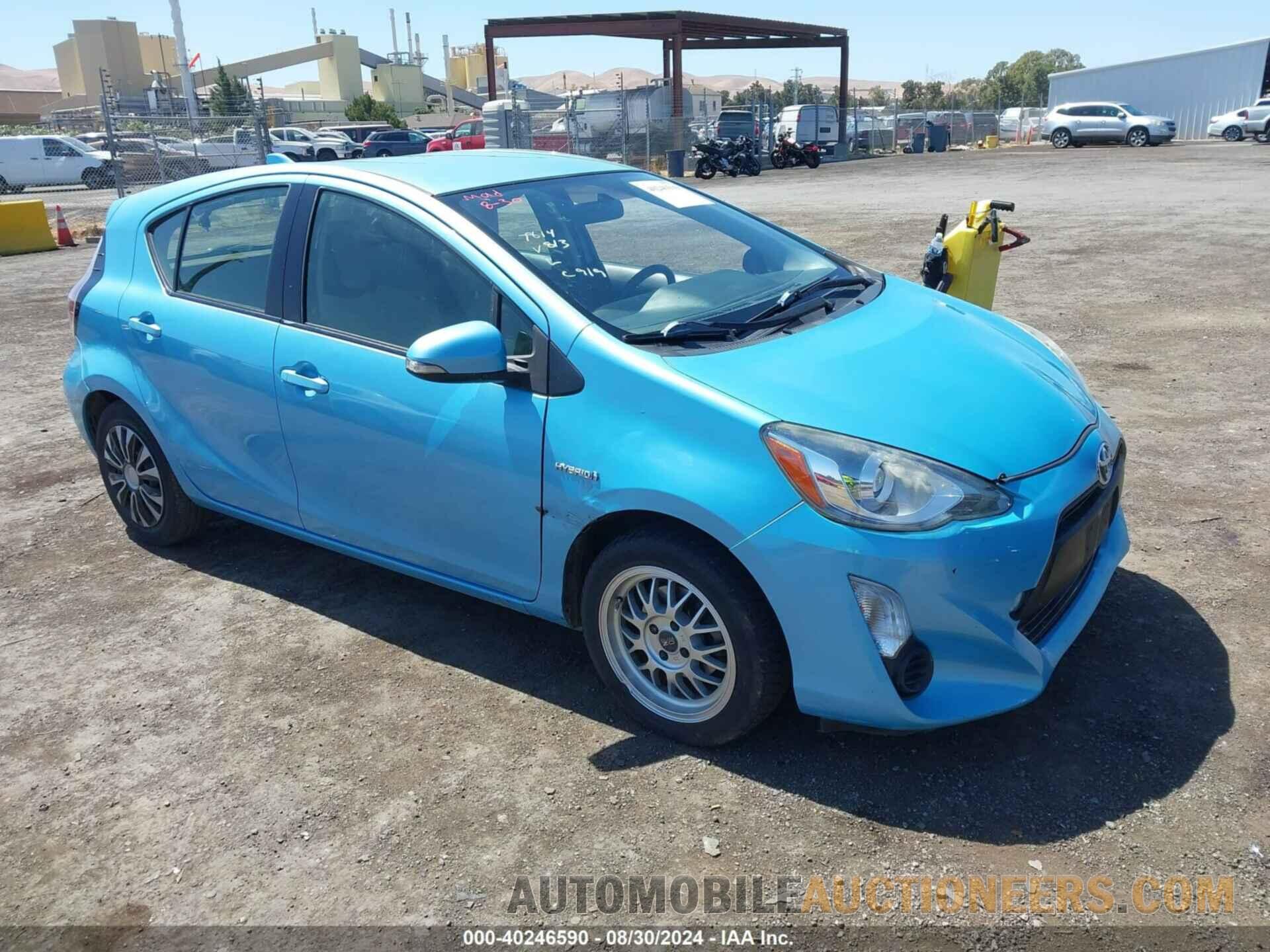 JTDKDTB3XF1113687 TOYOTA PRIUS C 2015