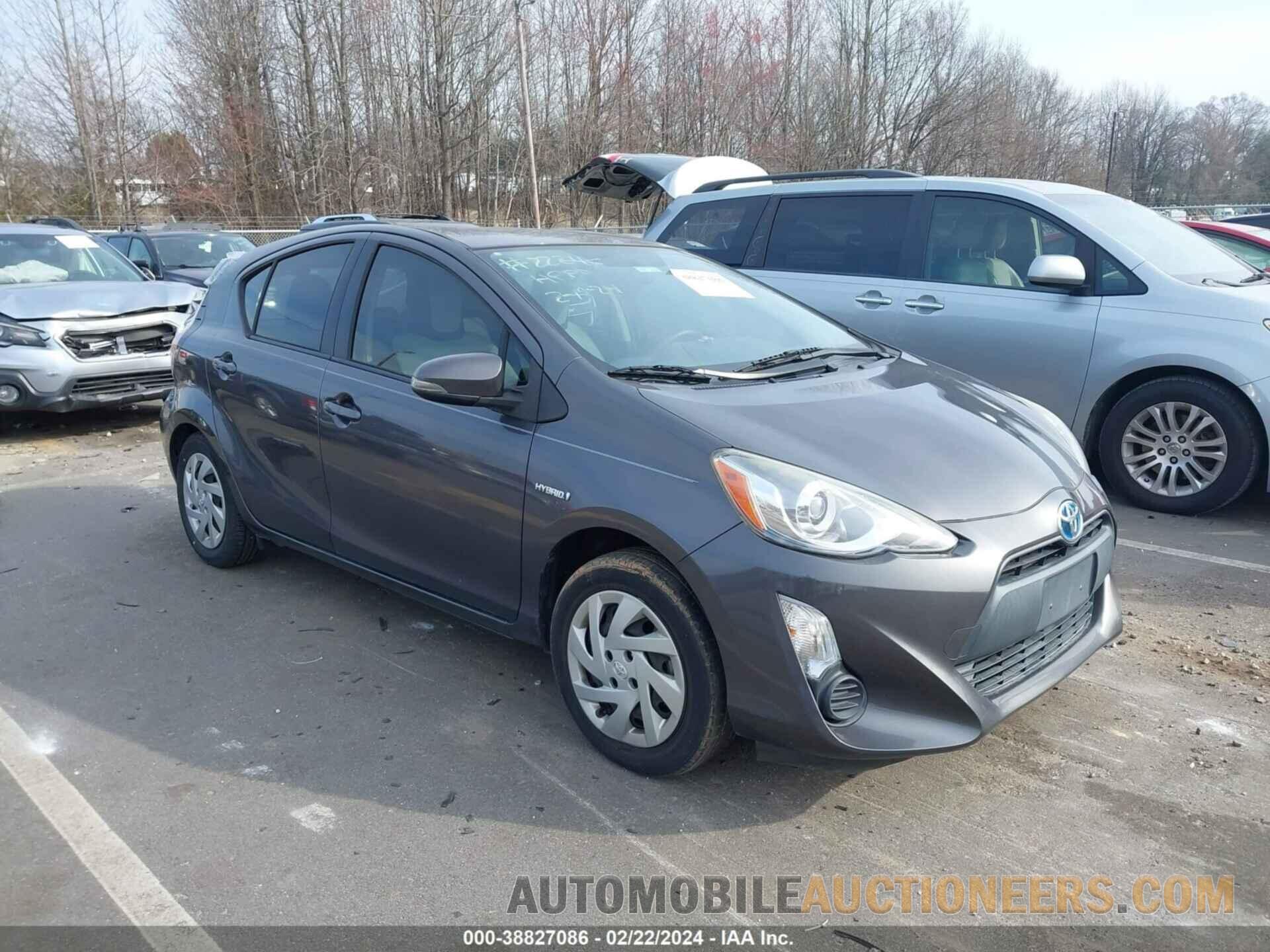 JTDKDTB3XF1114936 TOYOTA PRIUS C 2015