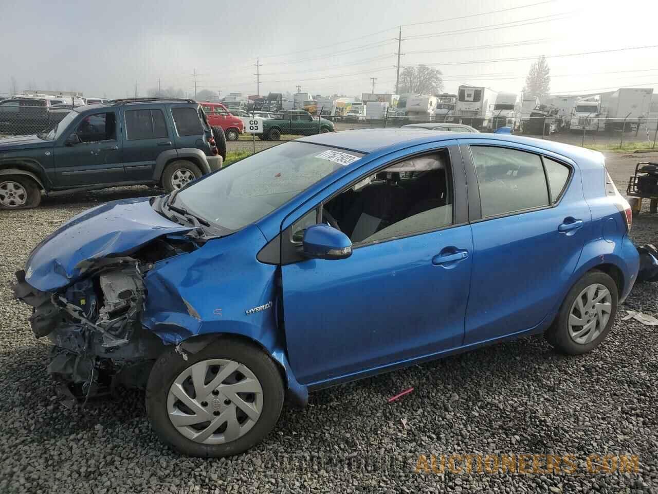 JTDKDTB3XF1579796 TOYOTA PRIUS 2015