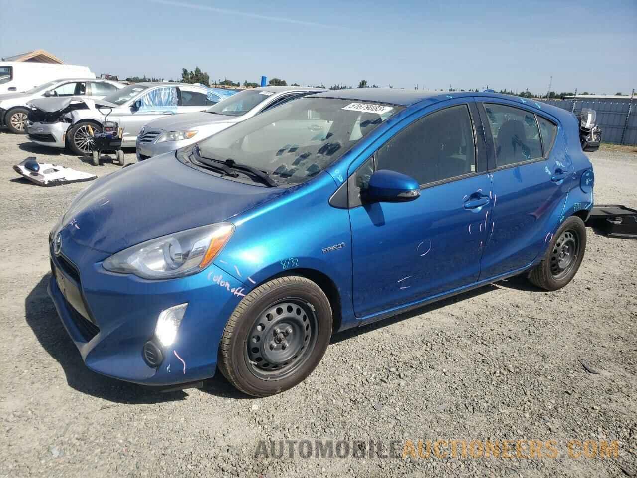 JTDKDTB3XF1581967 TOYOTA PRIUS 2015