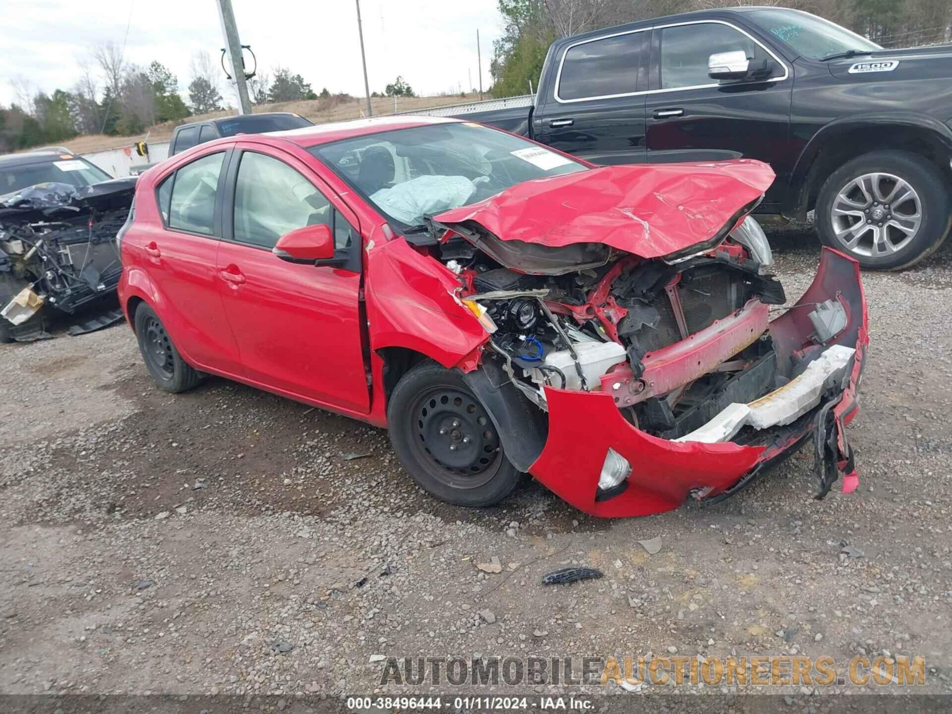 JTDKDTB3XF1584237 TOYOTA PRIUS C 2015