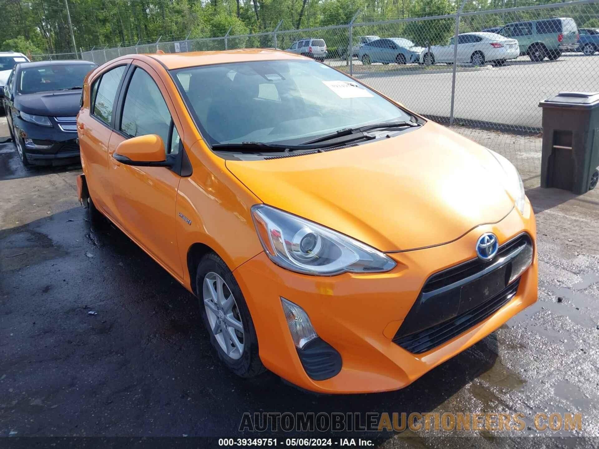 JTDKDTB3XG1116316 TOYOTA PRIUS C 2016