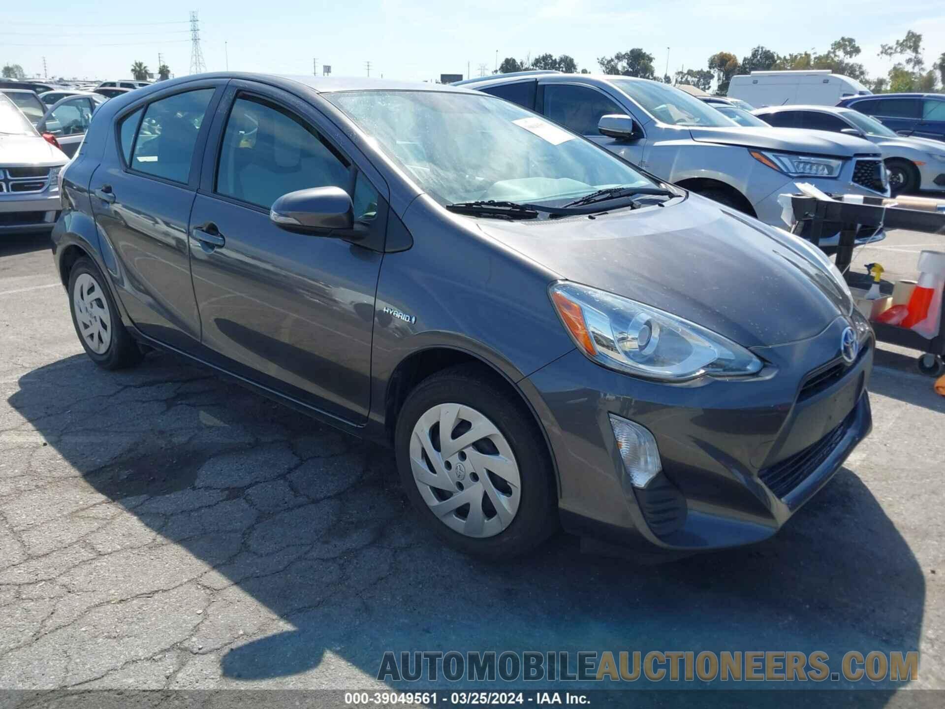 JTDKDTB3XG1119264 TOYOTA PRIUS C 2016