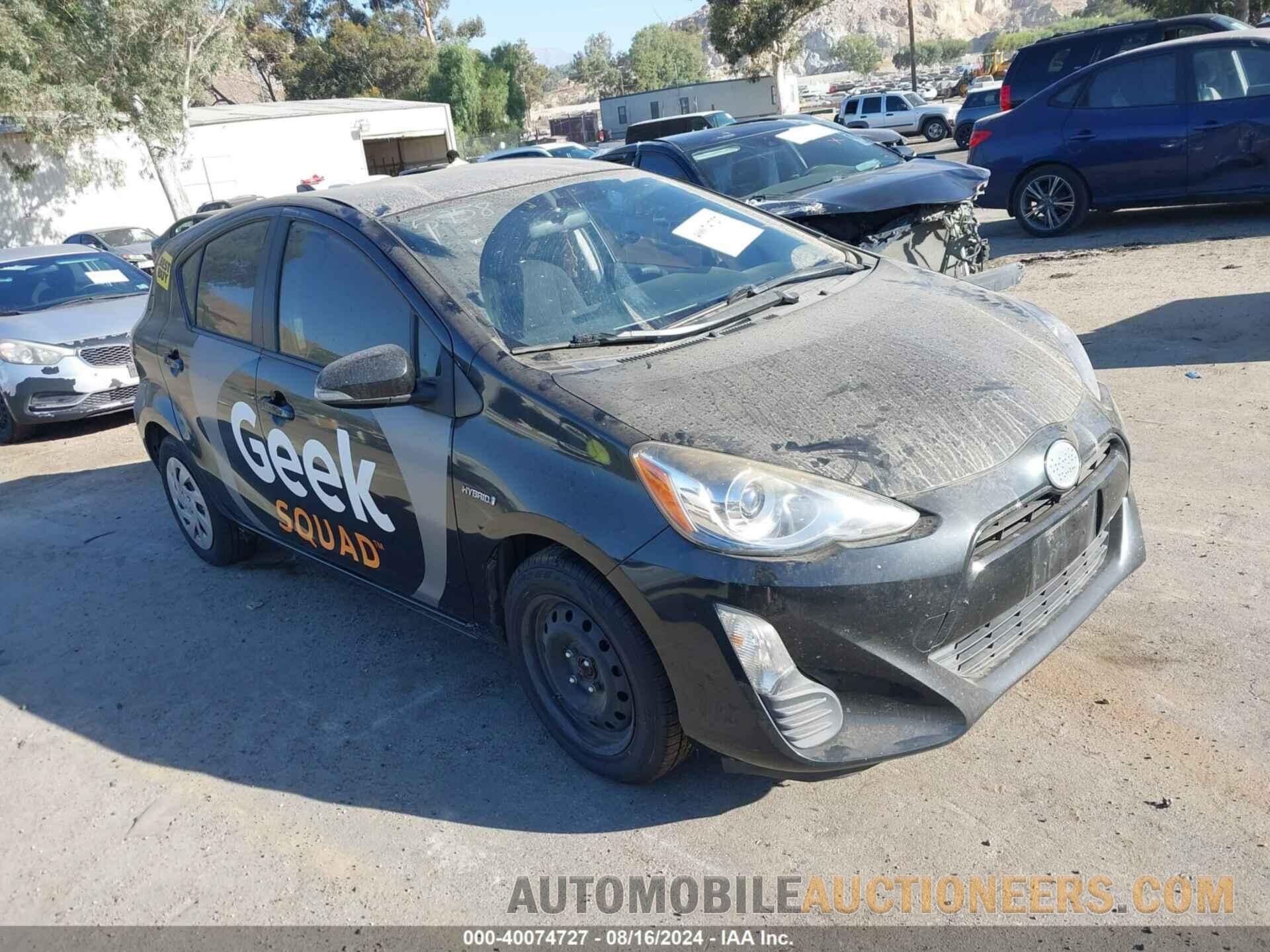 JTDKDTB3XG1119765 TOYOTA PRIUS C 2016