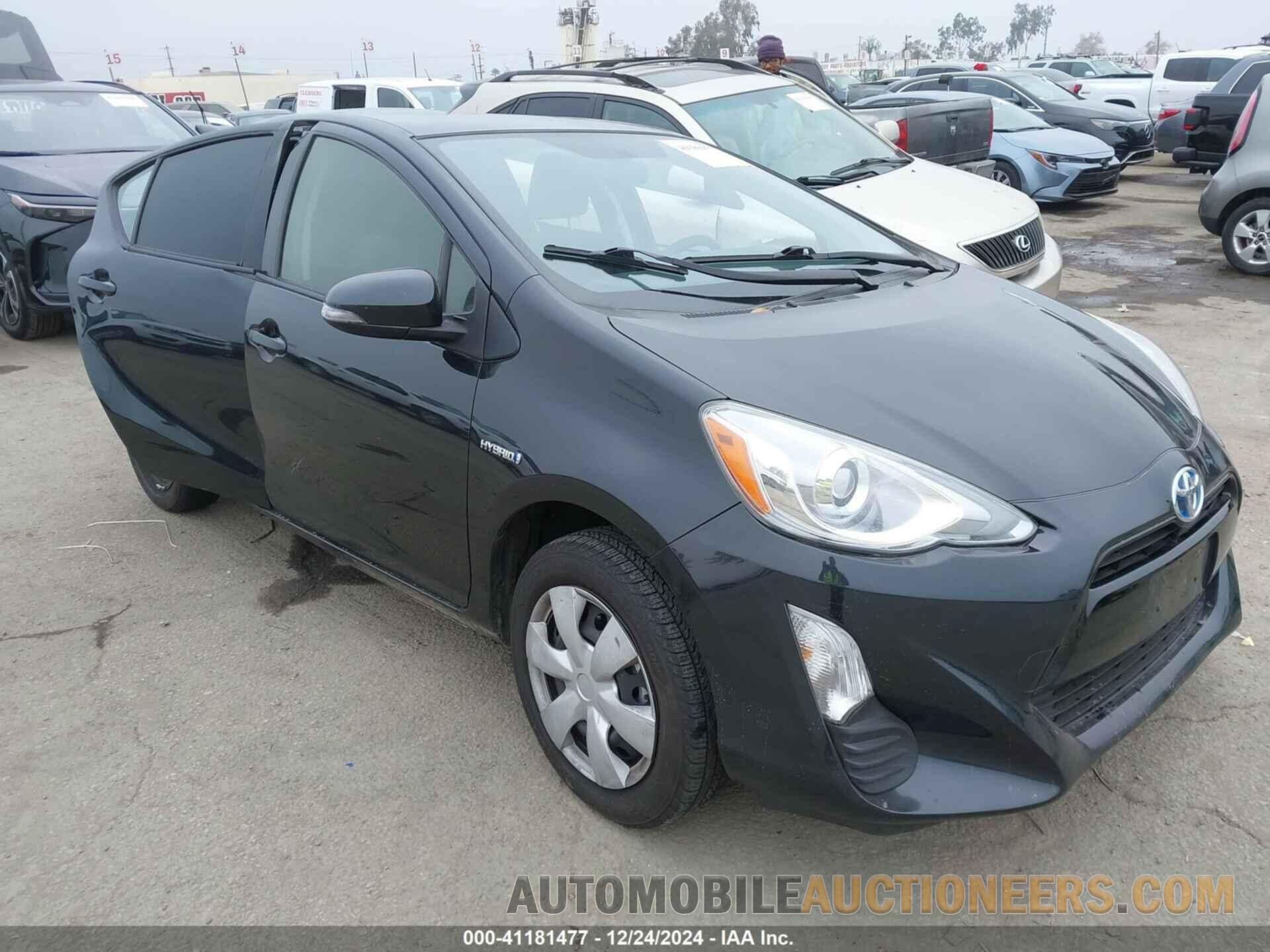 JTDKDTB3XG1119989 TOYOTA PRIUS C 2016