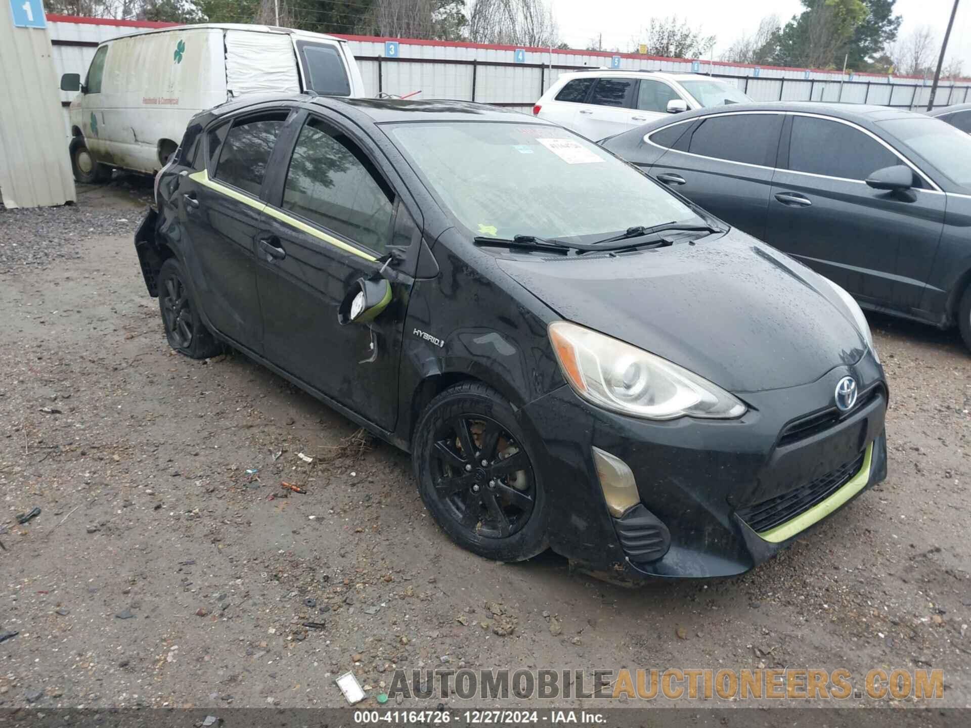 JTDKDTB3XG1121550 TOYOTA PRIUS C 2016