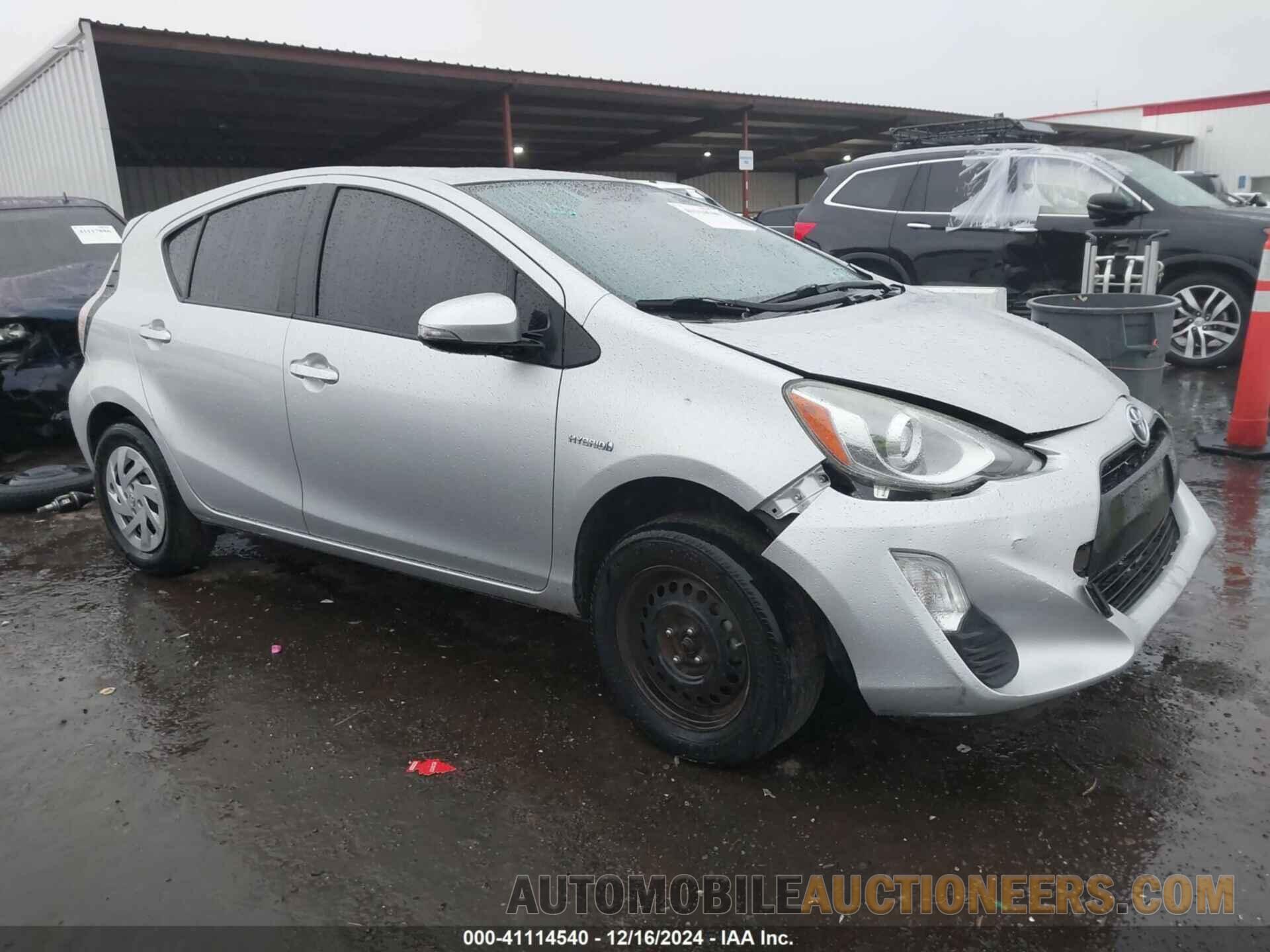 JTDKDTB3XG1122309 TOYOTA PRIUS C 2016