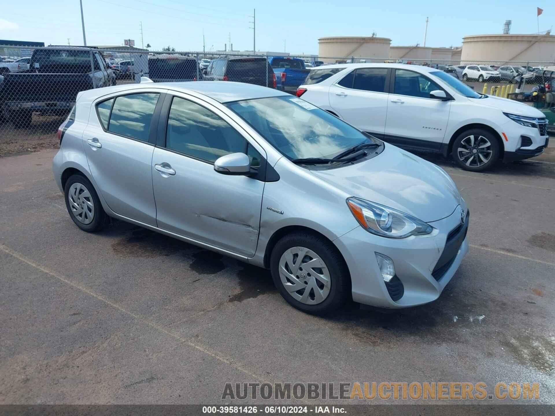 JTDKDTB3XG1123718 TOYOTA PRIUS C 2016