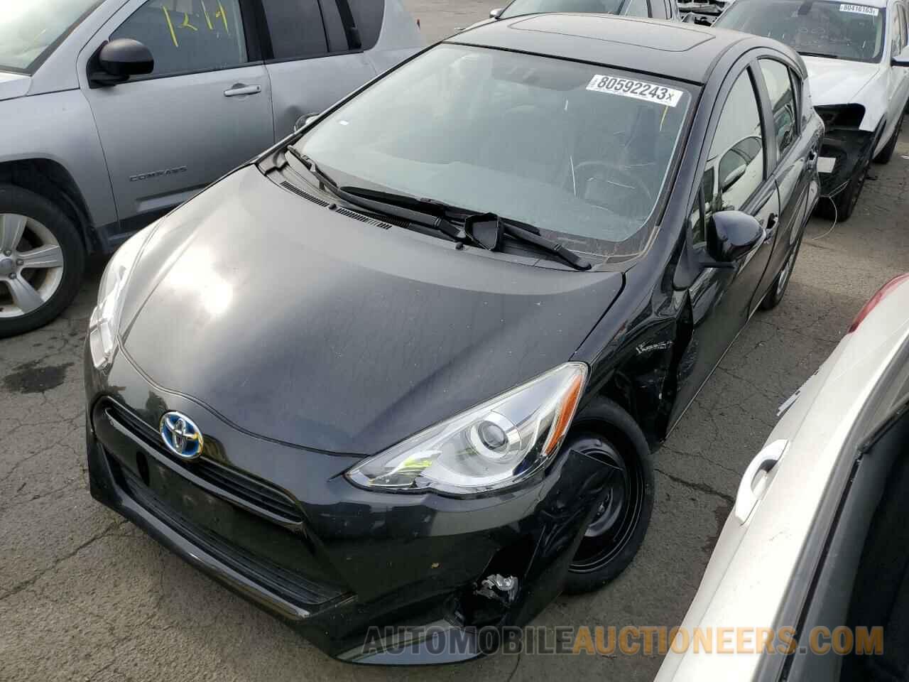 JTDKDTB3XG1124383 TOYOTA PRIUS 2016