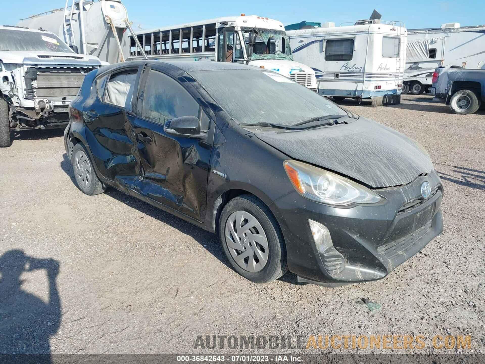 JTDKDTB3XG1126666 TOYOTA PRIUS C 2016