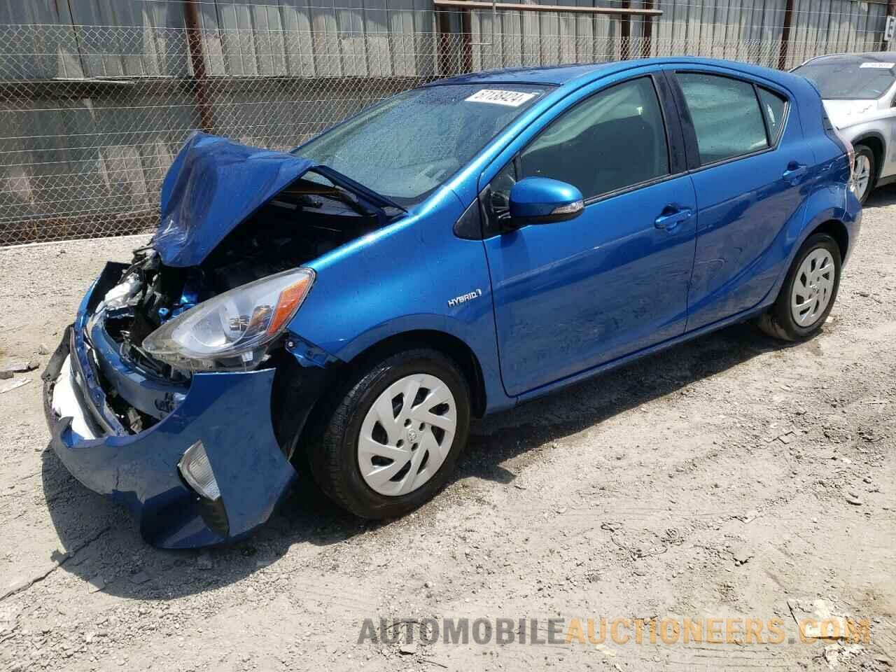 JTDKDTB3XG1128739 TOYOTA PRIUS 2016