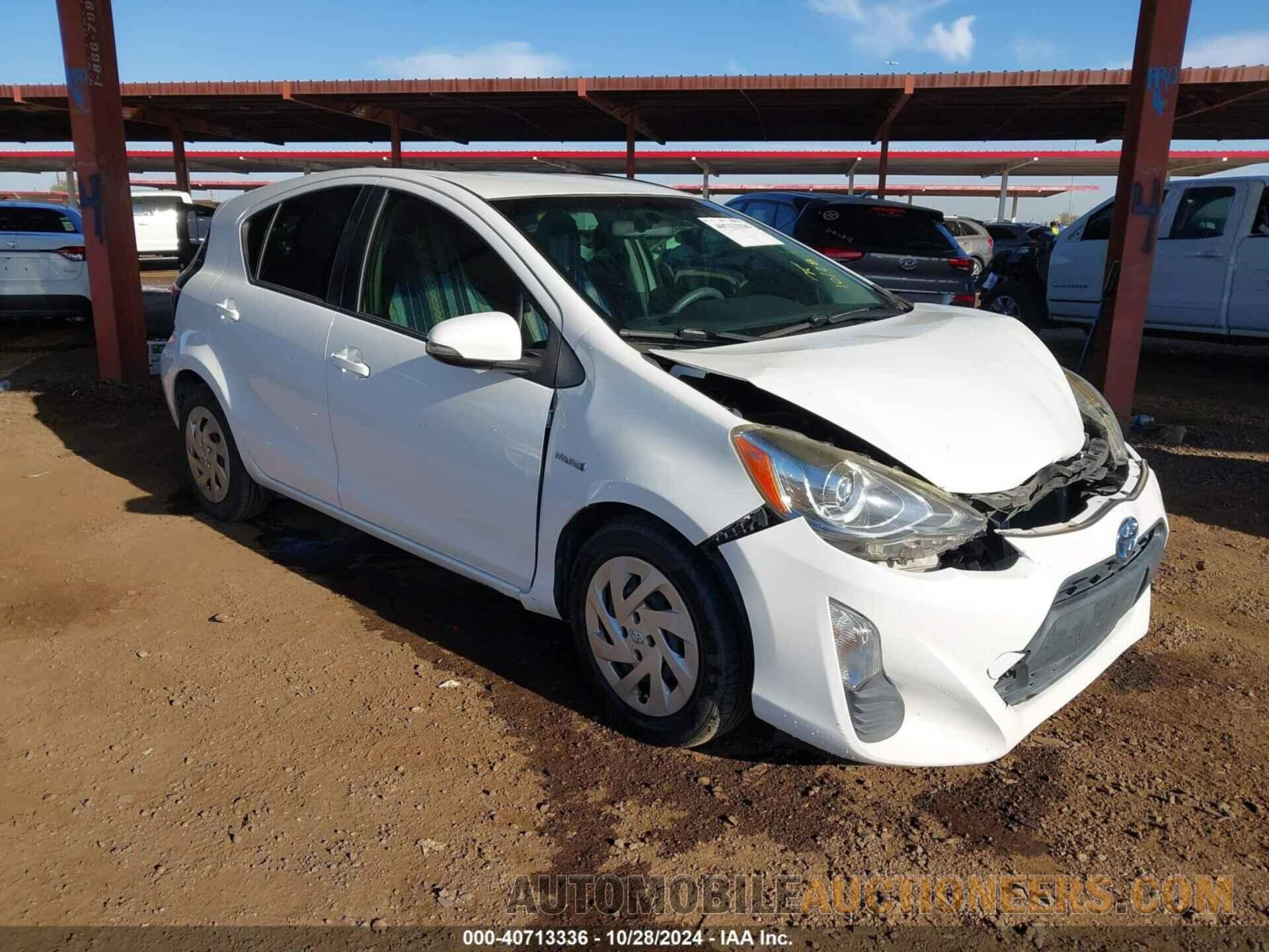 JTDKDTB3XG1130300 TOYOTA PRIUS C 2016